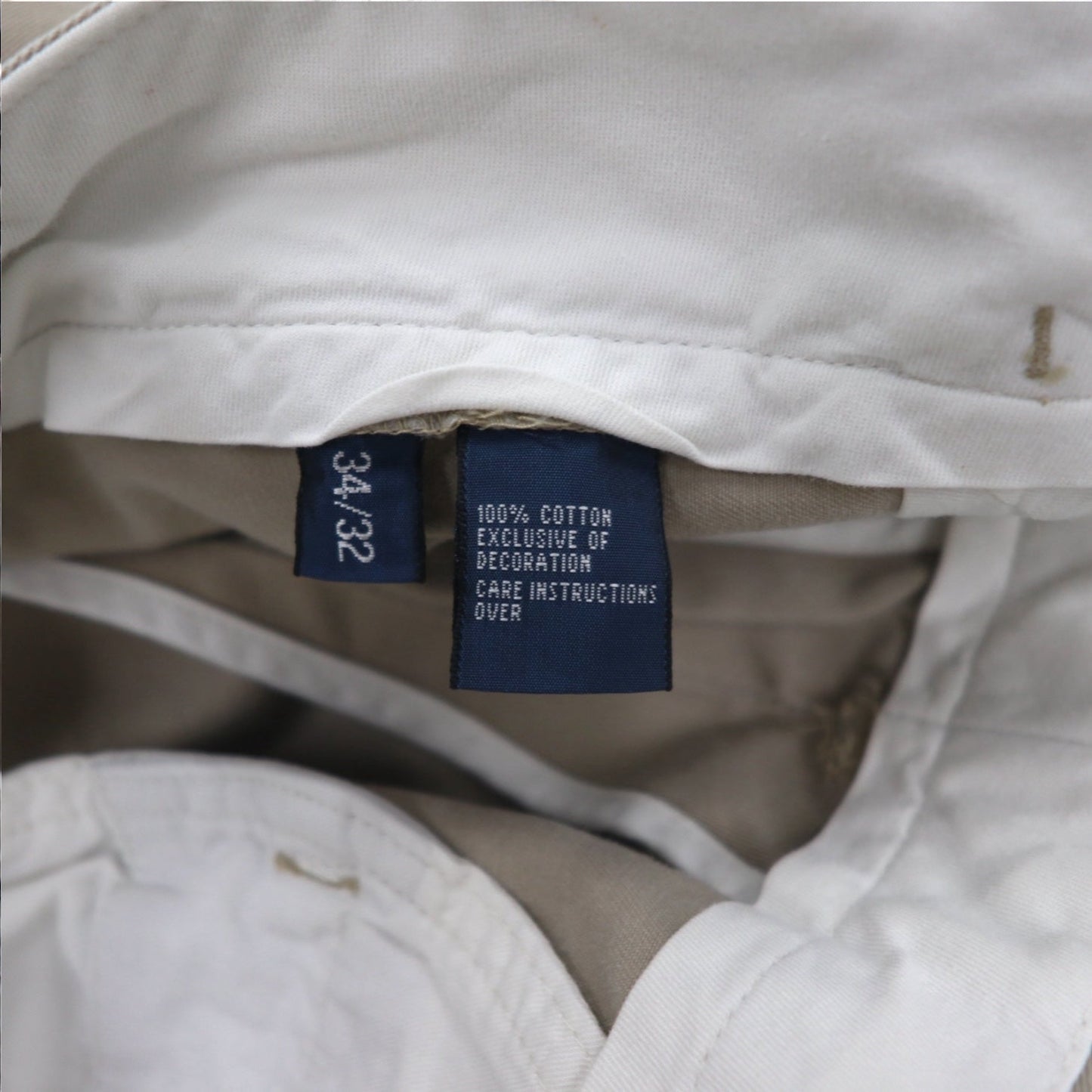 Polo by Ralph Lauren 90年代 ポロチノ タック ワイド チノパンツ L ベージュ ETHAN PANT スリランカ製