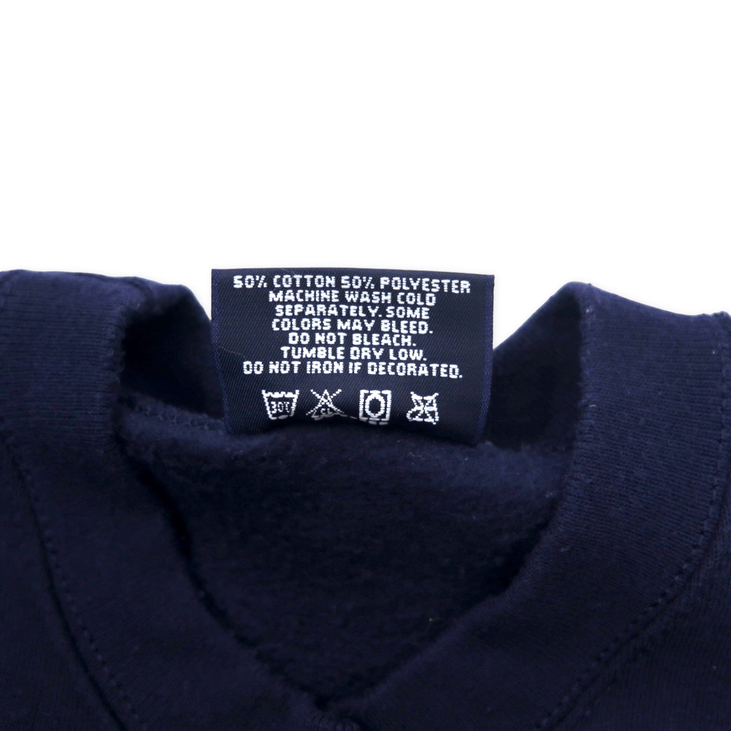 JAN SPORT USA製 90年代 カレッジプリント スウェット XL ネイビー コットン 裏起毛 Penn State Athletics フットボール NITTANY LIONS