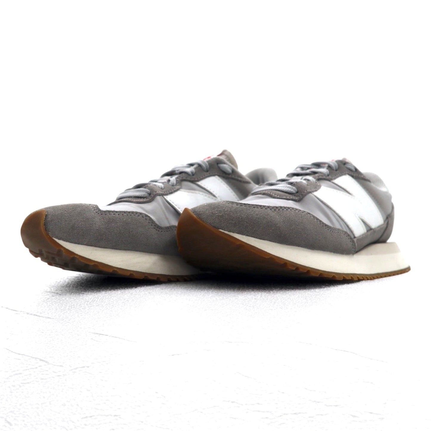 new balance 237 スエード スニーカー 26.5cm グレー MS237GE