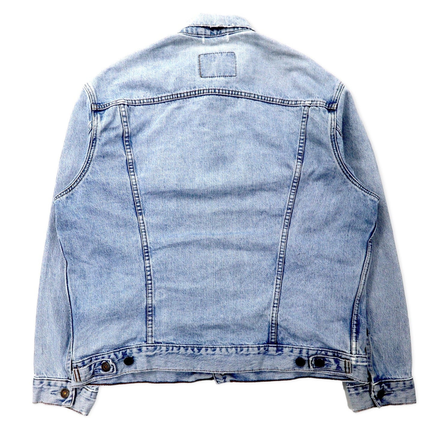 Levi's 90年代 ユーロリーバイス デニムジャケット Gジャン XL ブルー アイスウォッシュ コットン 70503 04
