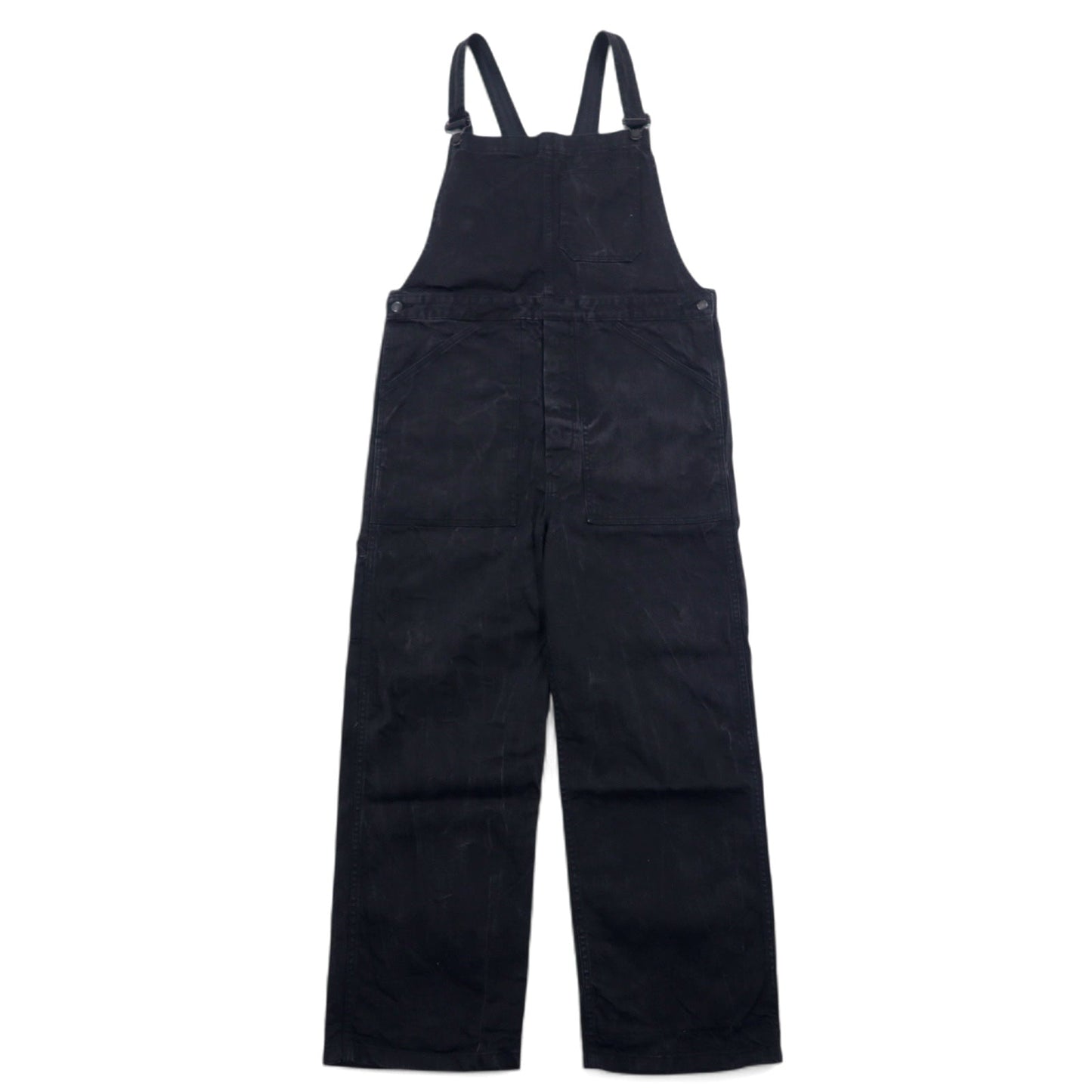 Sonic Lab ( nepenthes 取扱い ) ブラック デニム オーバーオール S ブラック コットン 日本製
