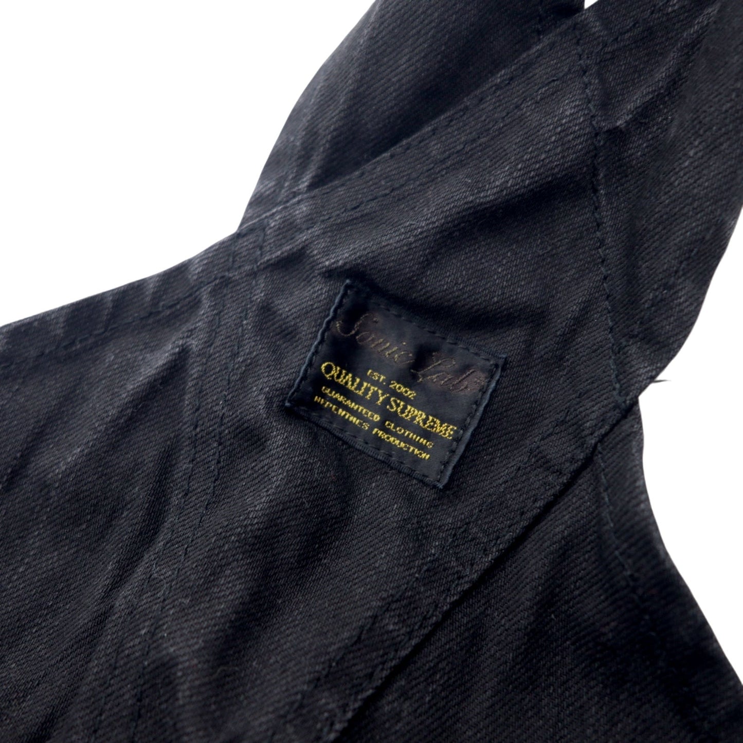 Sonic Lab ( nepenthes 取扱い ) ブラック デニム オーバーオール S ブラック コットン 日本製