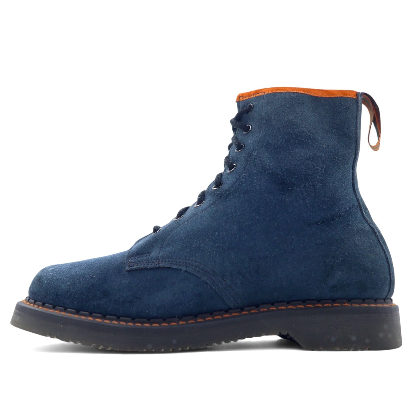 GEORGE COX × nepenthes イングランド製 8ホール レースアップブーツ 28cm ネイビー スエードレザー