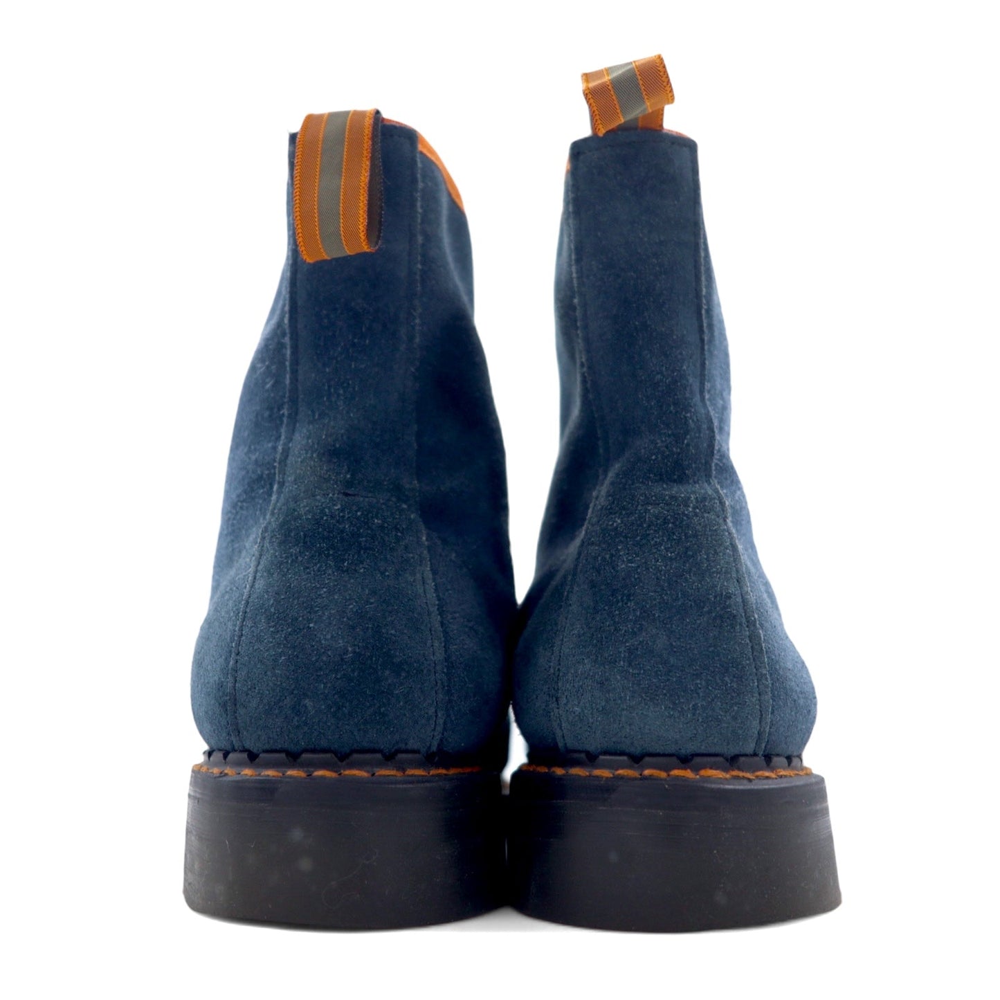 GEORGE COX × nepenthes イングランド製 8ホール レースアップブーツ 28cm ネイビー スエードレザー