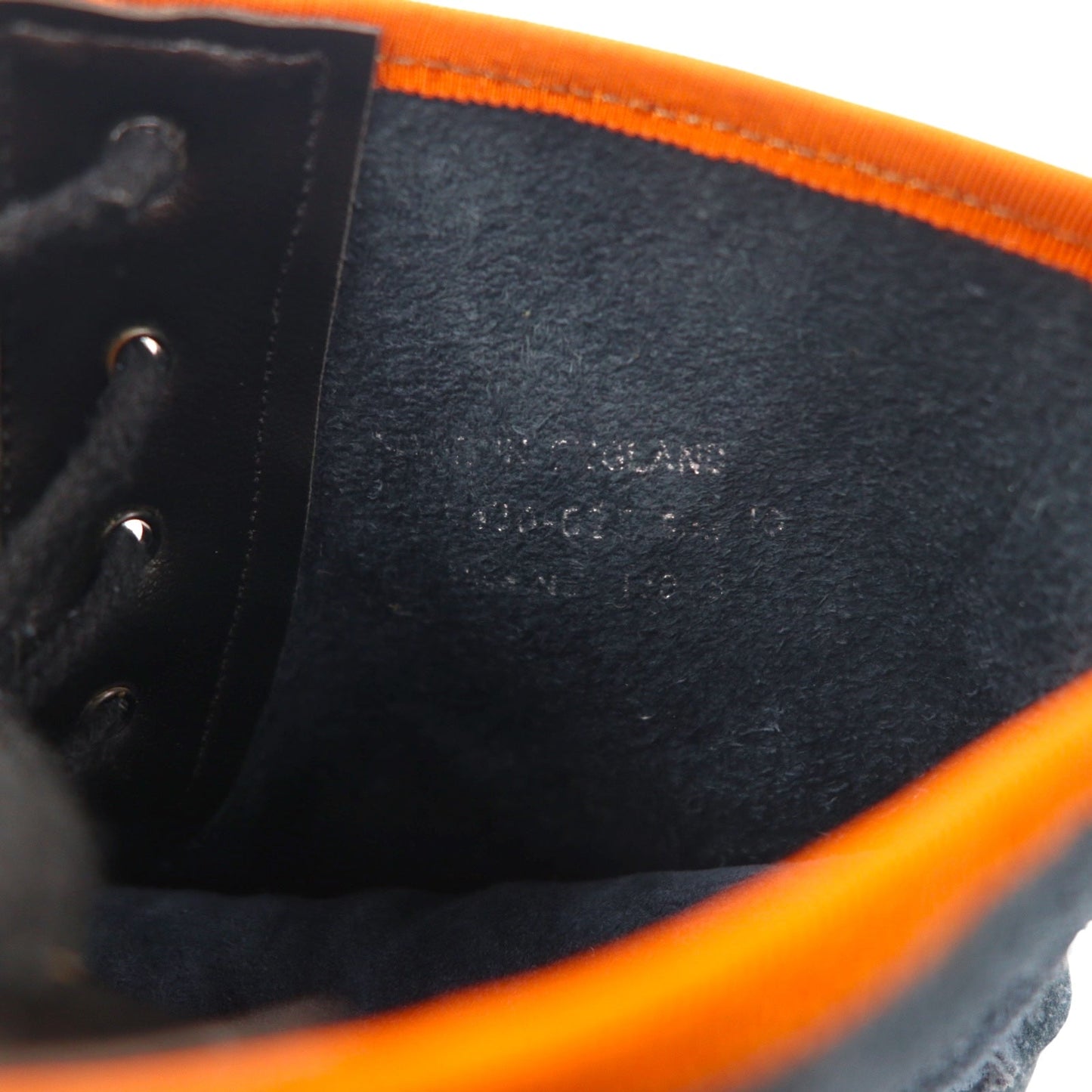 GEORGE COX × nepenthes イングランド製 8ホール レースアップブーツ 28cm ネイビー スエードレザー