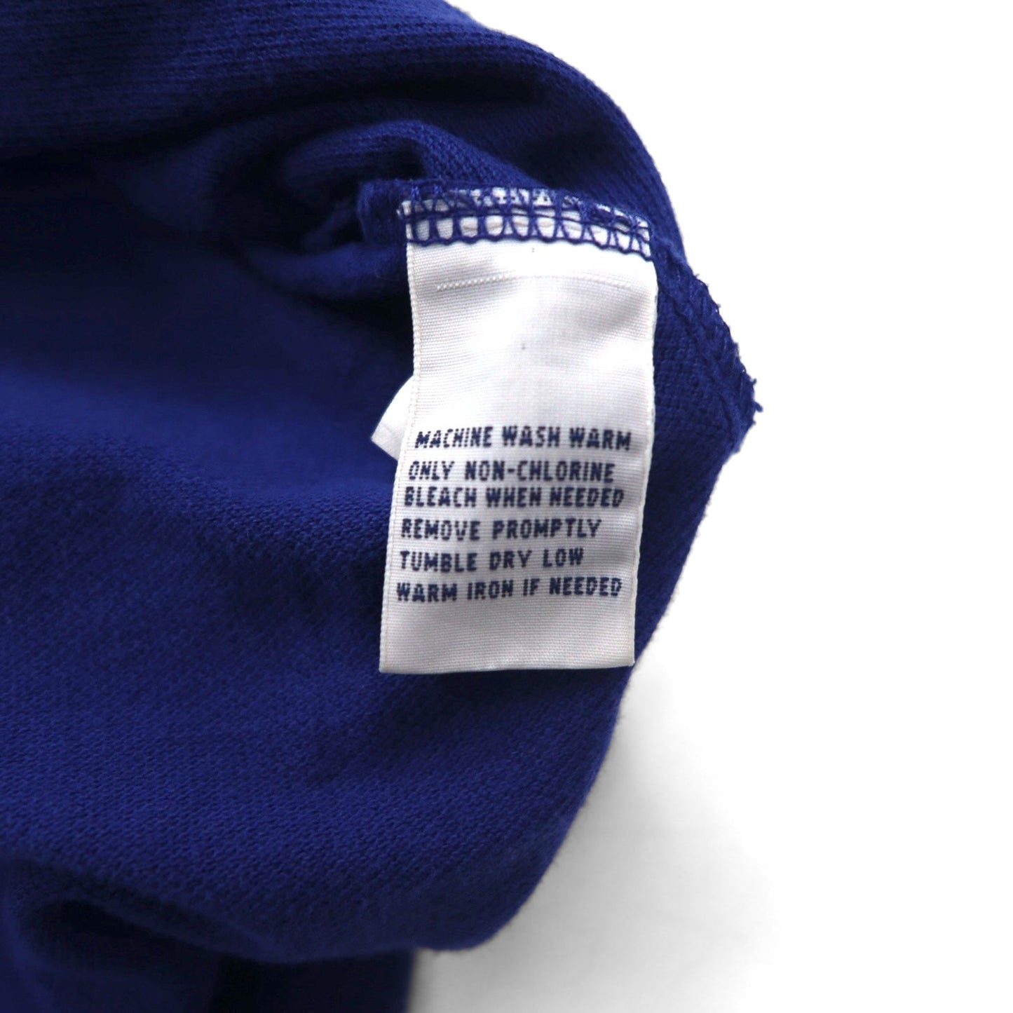 Polo by Ralph Lauren 90年代 SWEDEN ビッグポニー刺繍 ポロシャツ L ブルー コットン 鹿の子 ナンバリング CUSTOM FIT