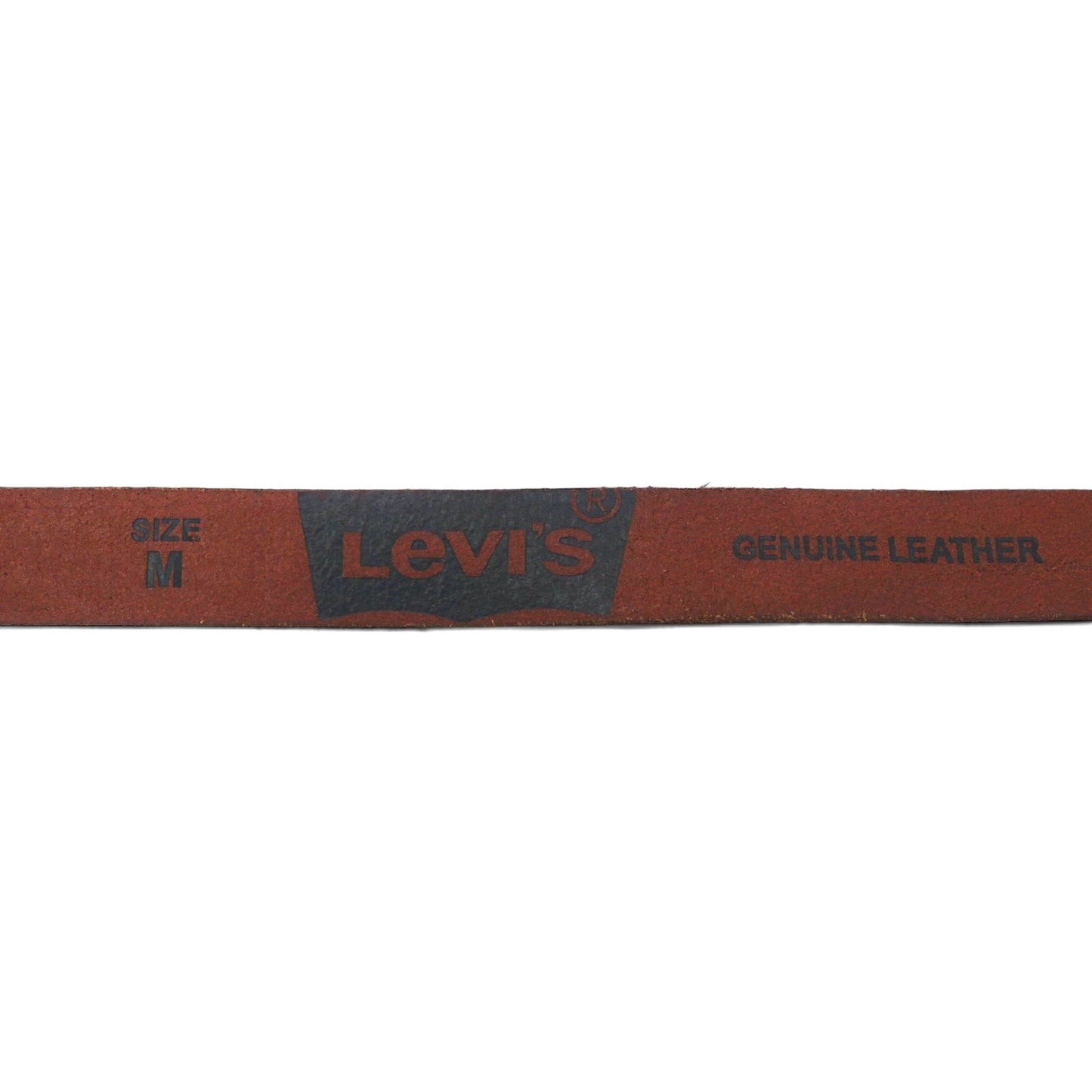 Levi's レザー ベルト M ブラウン 編み込み 13LV1201