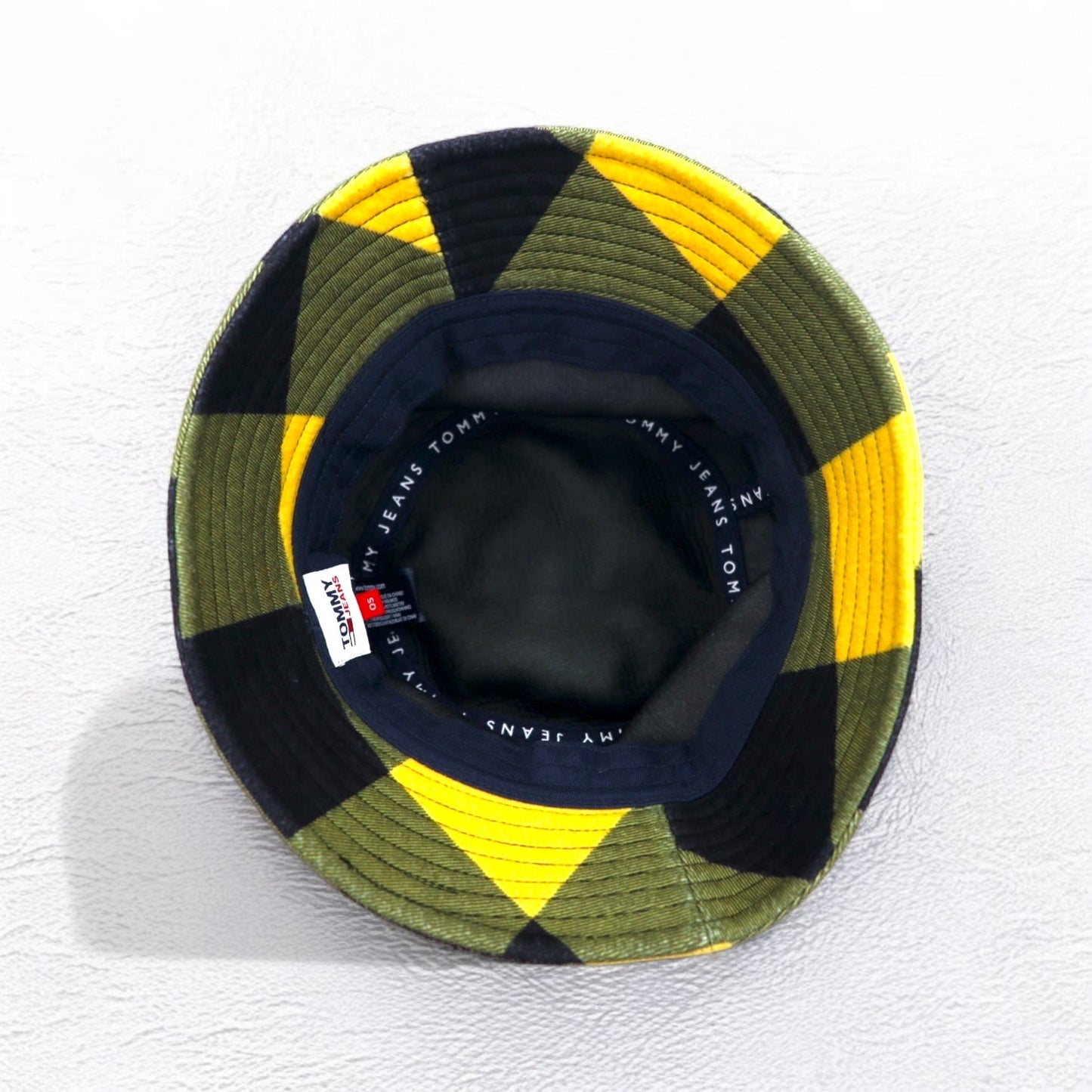 TOMMY JEANS マルチチェック プリント バケットハット OS マルチカラー Plaid Print Bucket Hat AM07027
