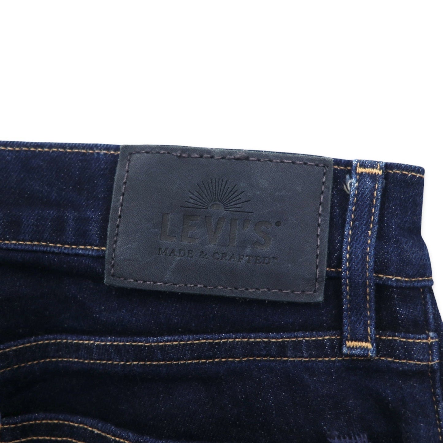 LEVI'S MADE&CRAFTED デニムパンツ 26 インディゴ ブルー ウィロー スリム WILLOW SLIM 27255-0002 トルコ製