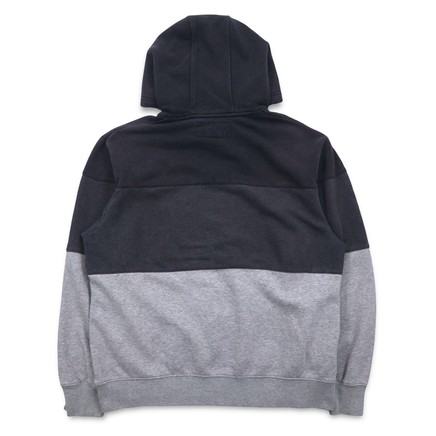 NIKE AIR '72 スウォッシュ ロゴ刺繍 プルオーバー パーカー M グレー コットン