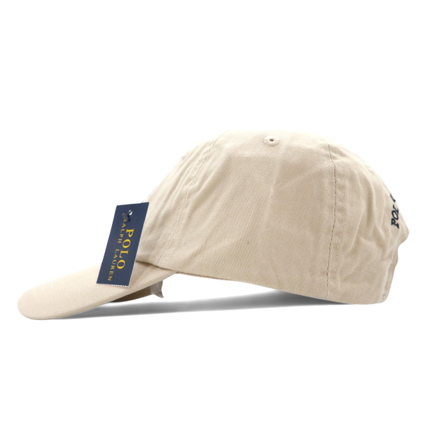 POLO RALPH LAUREN ポロベア ベースボールキャップ ONE ベージュ コットン ロゴ刺繍 710548524004 BSR 未使用品