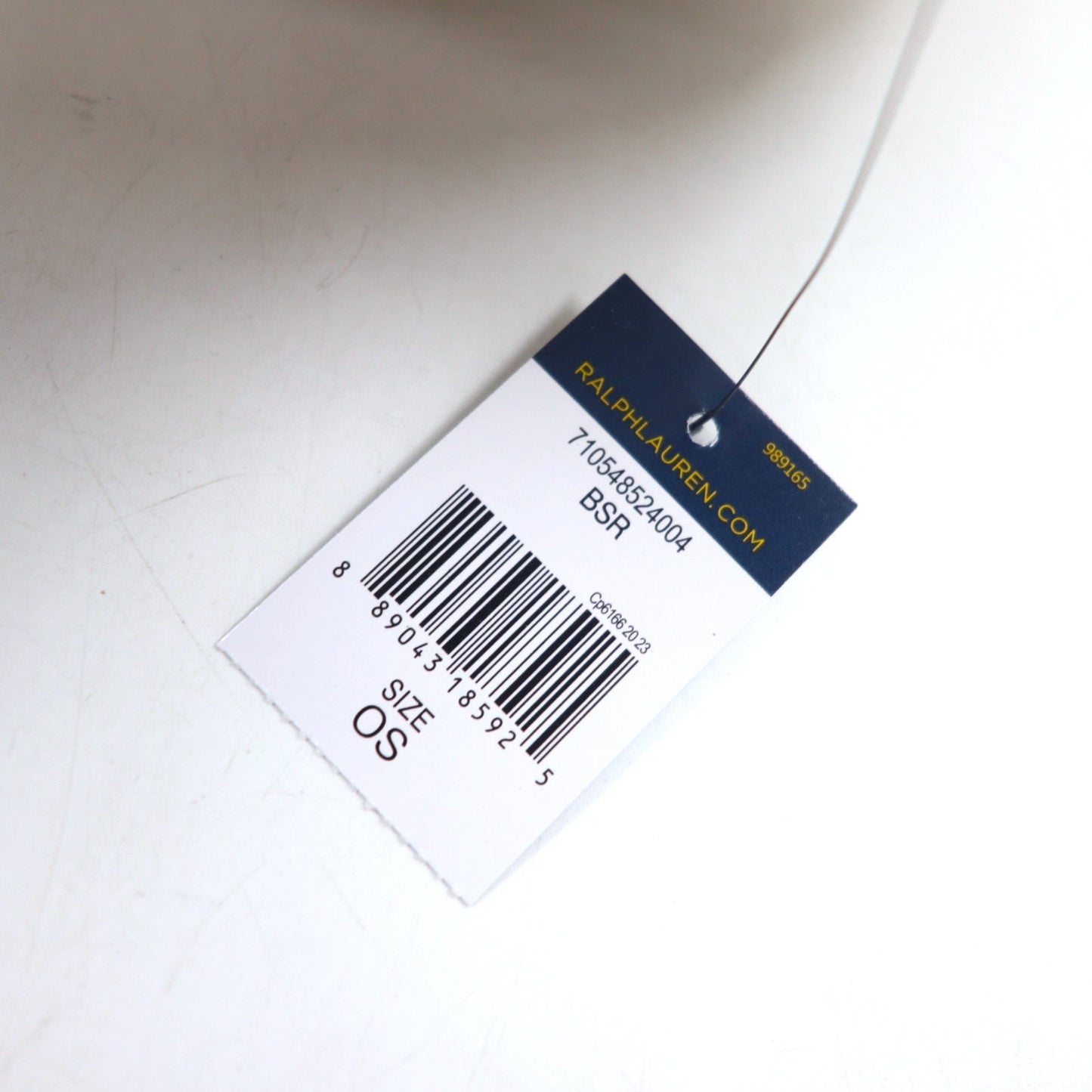 POLO RALPH LAUREN ポロベア ベースボールキャップ ONE ベージュ コットン ロゴ刺繍 710548524004 BSR 未使用品