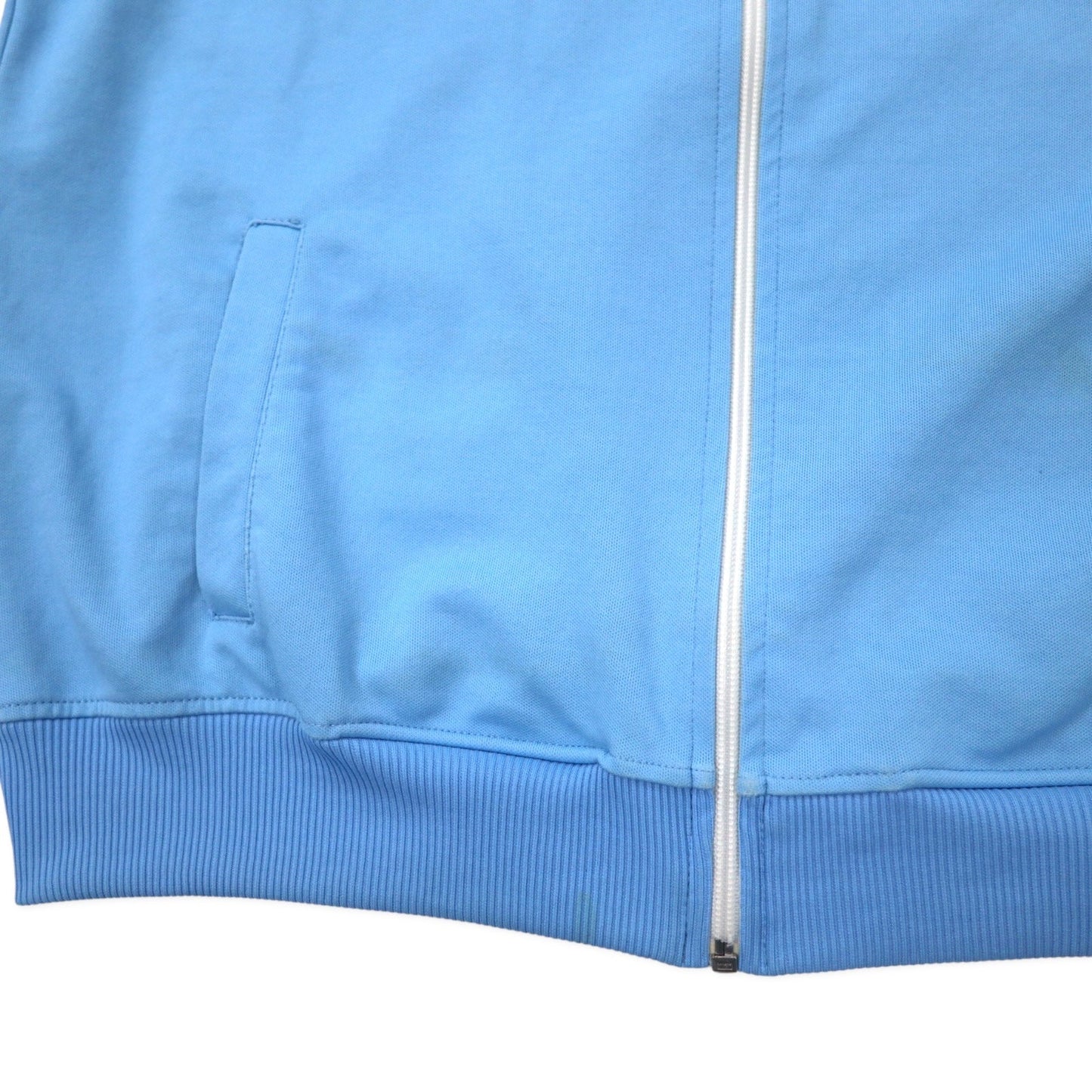 FRED PERRY トラックジャケット ジャージ L ブルー ポリエステル サイドライン ワンポイントロゴ ポルトガル製