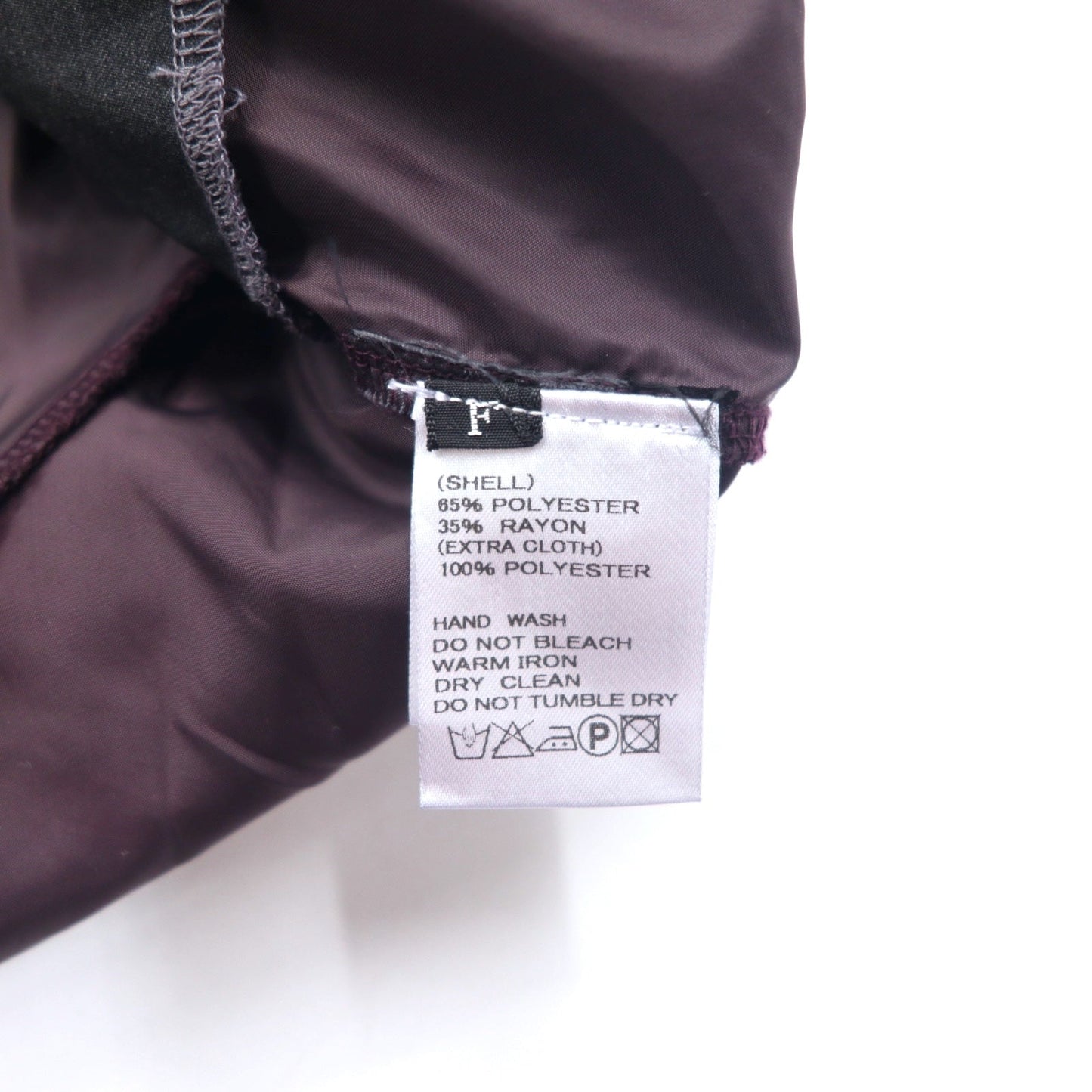 RYU ポンチョシャツ ドローコード Tシャツ FREE グレー ポリエステル レーヨン 異素材切り替え 日本製