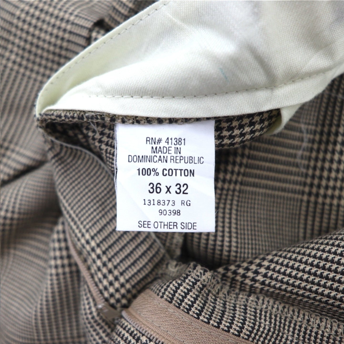 Polo by Ralph Lauren 90年代 タック ワイド スラックスパンツ L グレンチェック サスペンダーボタン