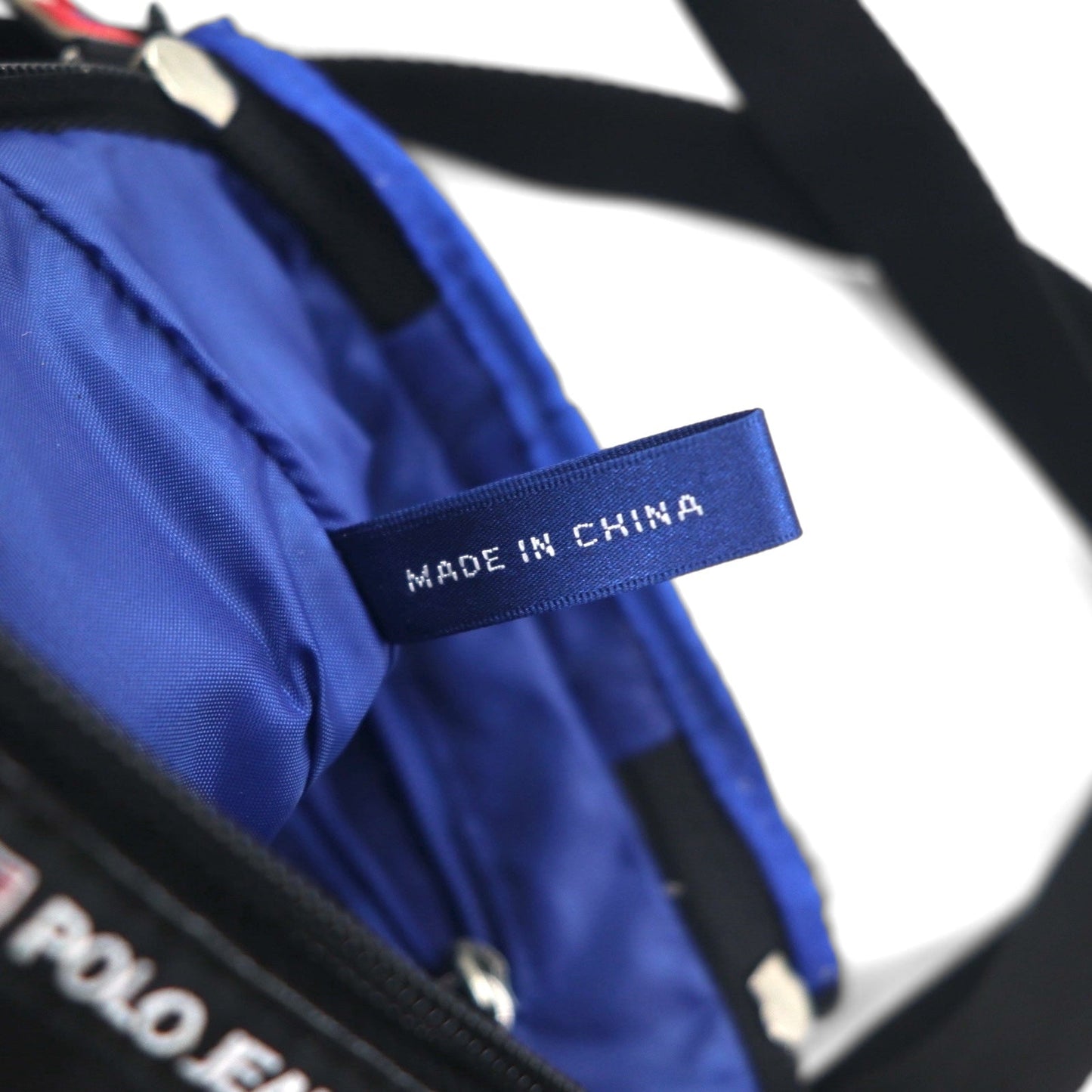 POLO JEANS CO. RALPH LAUREN ショルダーバッグ ブラック ナイロン 未使用品