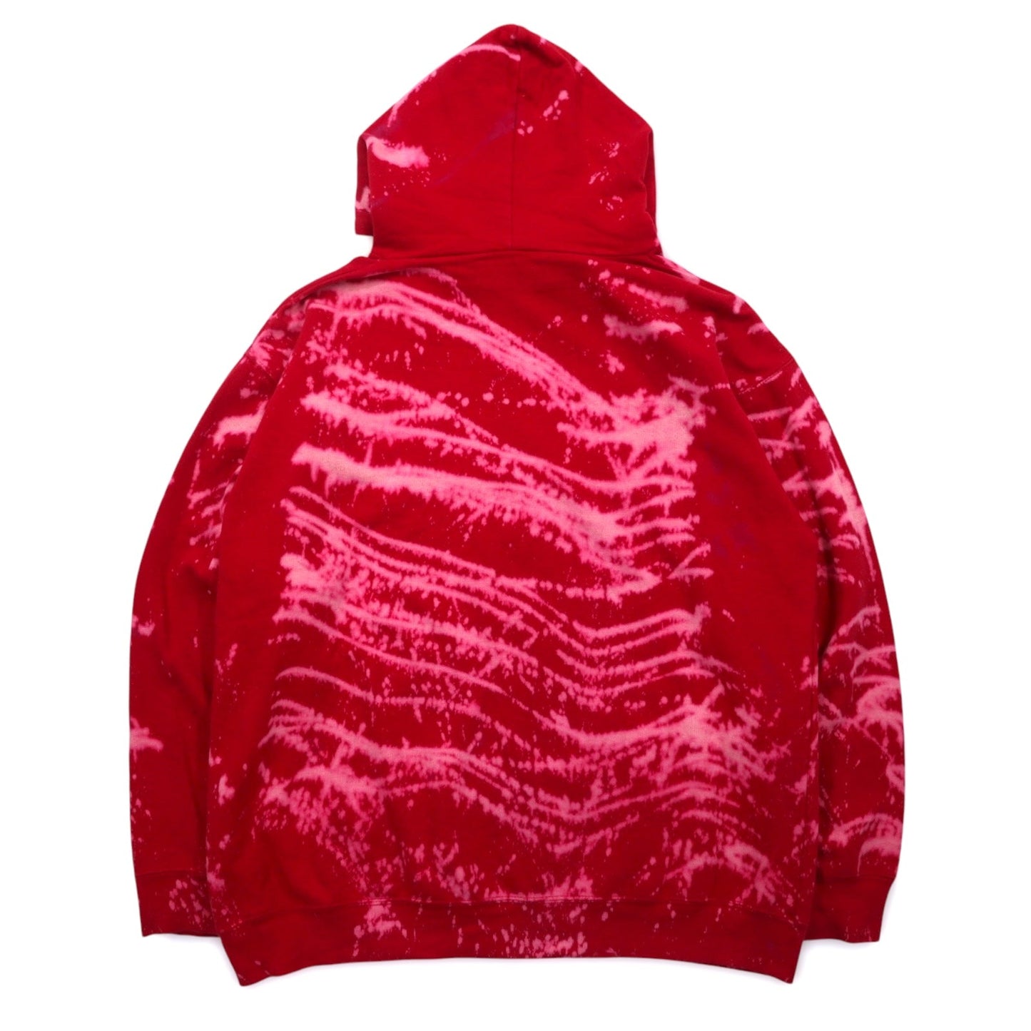 ovb ( old varsity brand ) タイダイ カレッジ プルオーバー パーカー XL レッド OHIO STATE