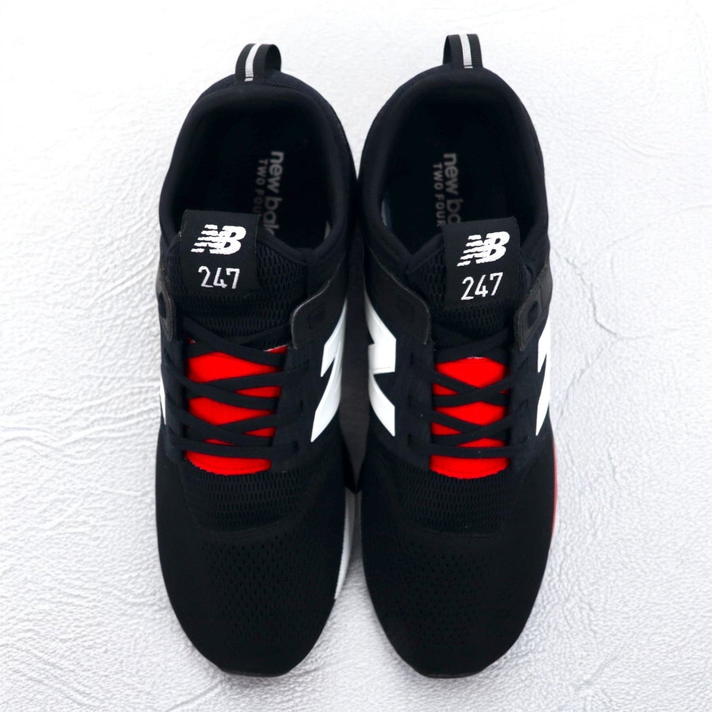 new balance 247 スニーカー ランニングシューズ アップシューズ 27.5cm ブラック MRL247BC
