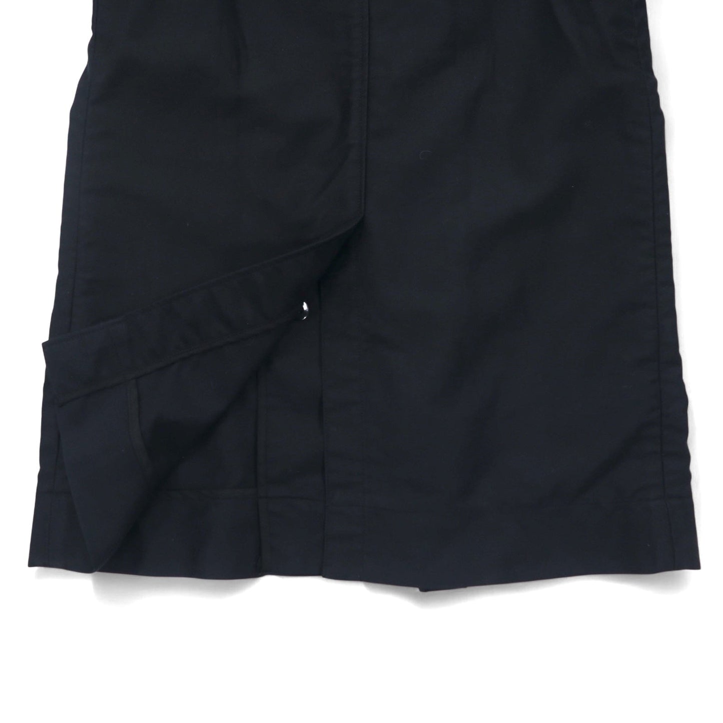 Kempel × 乱痴気 ( LANTIKI ) ヨーロピアンユニオン EU製 ダブルブレスト ワークコート L ブラック コットン