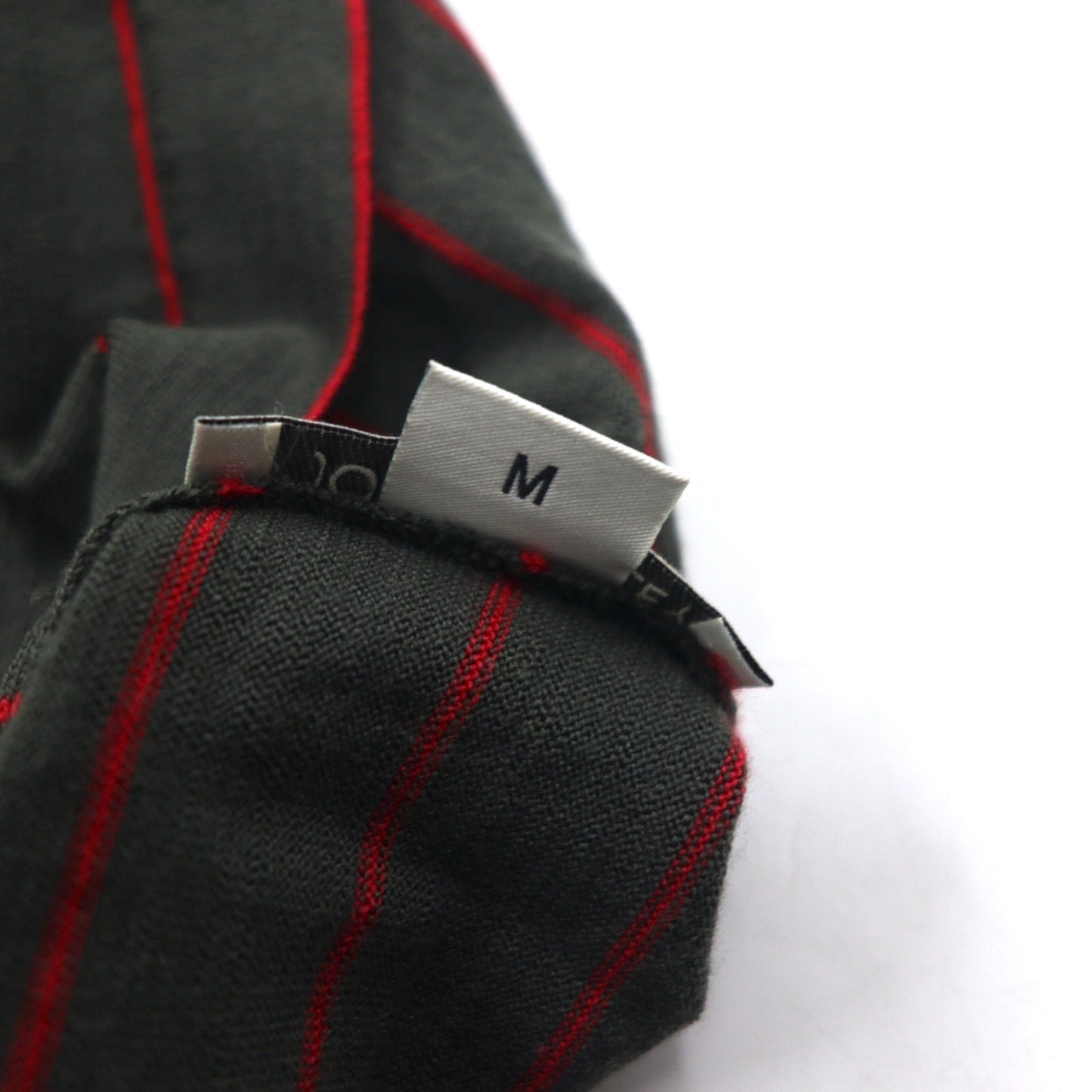 JOHN SMEDLEY イングランド製 タートルネック メリノウールニット セーター M カーキ ボーダー