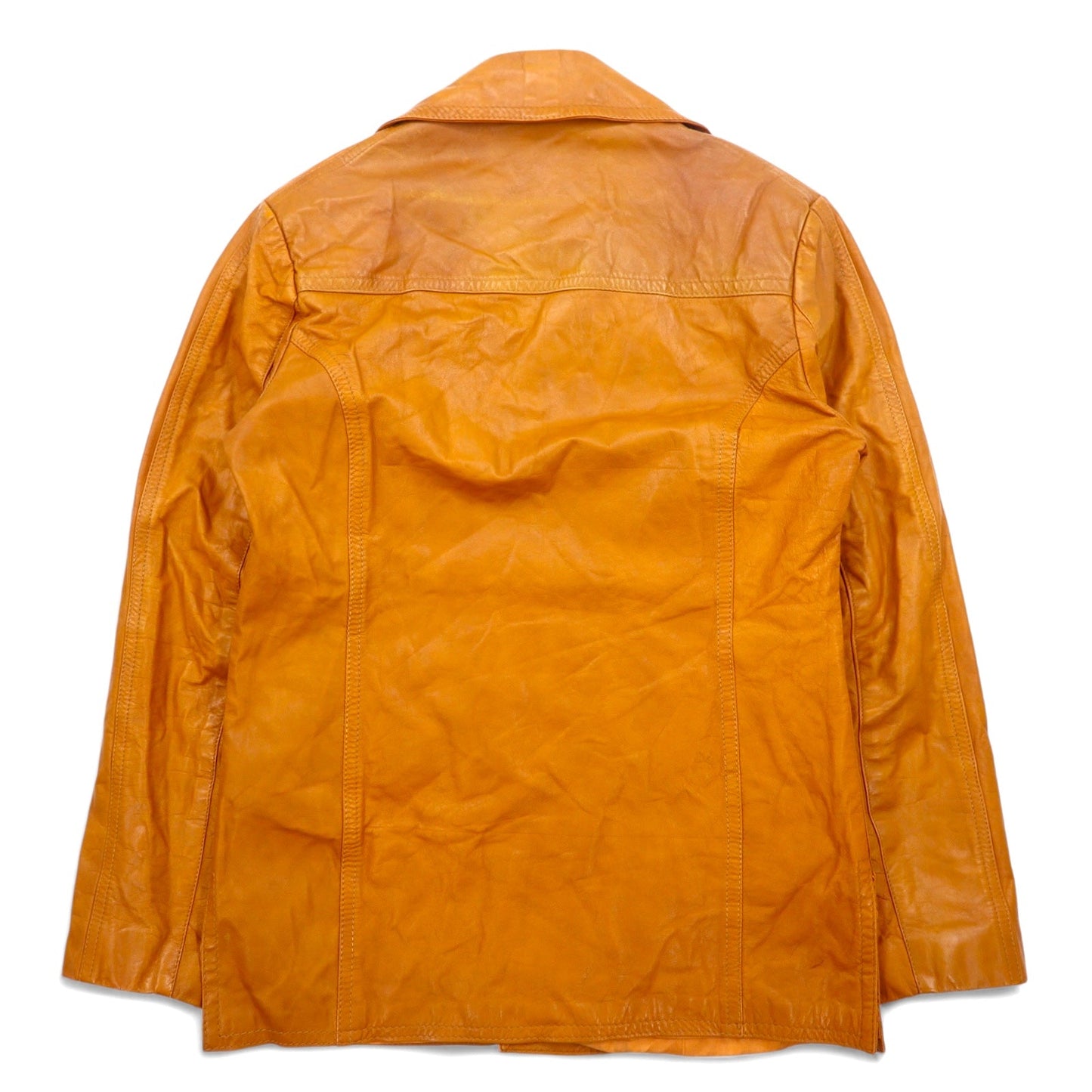 McGREGOR Sportswear 80年代 レザー サファリジャケット M ブラウン レザー ウルグアイ製