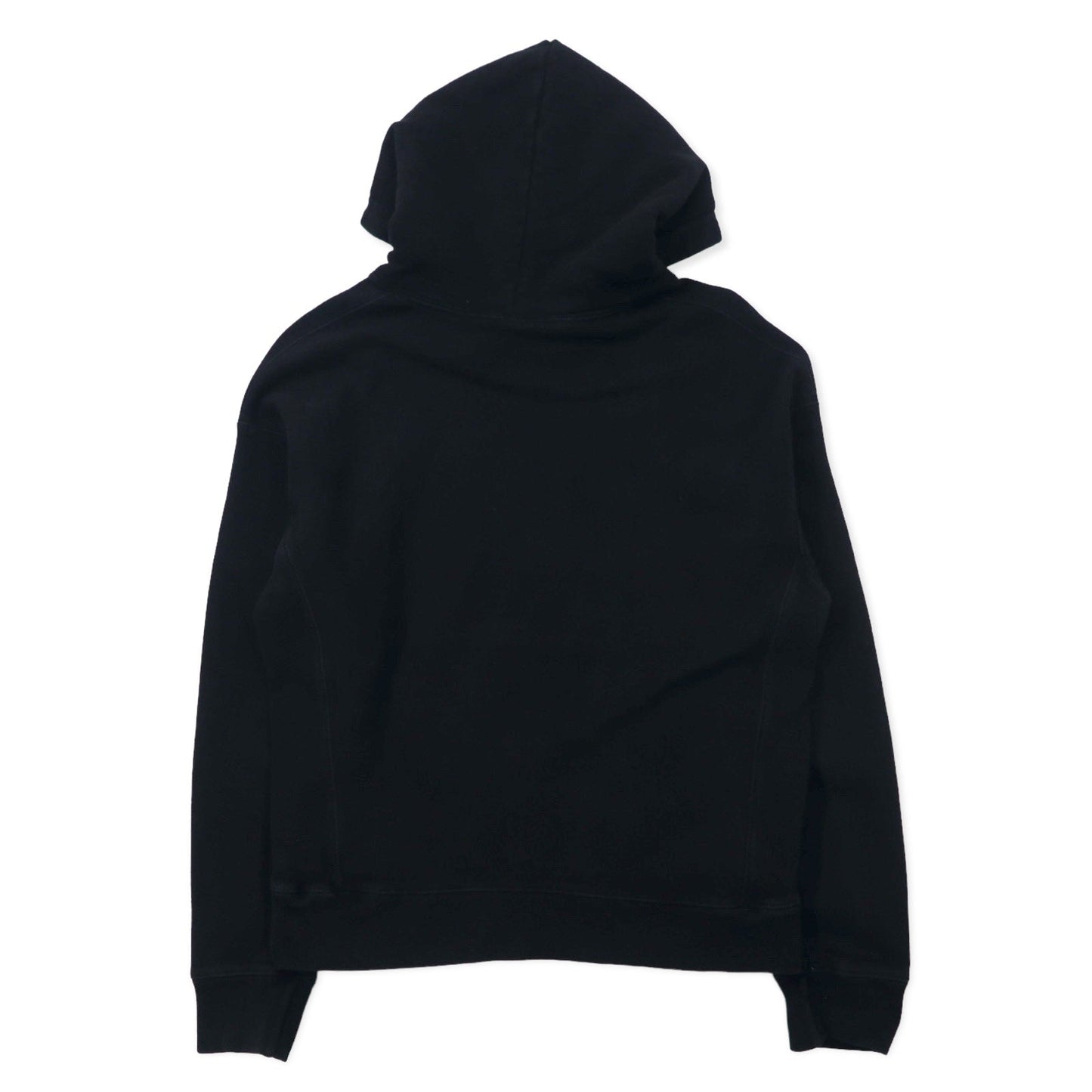 Champion リバースウィーブ プルオーバーパーカー XL ブラック コットン 裏起毛 青単タグ 復刻 ホンジュラス製