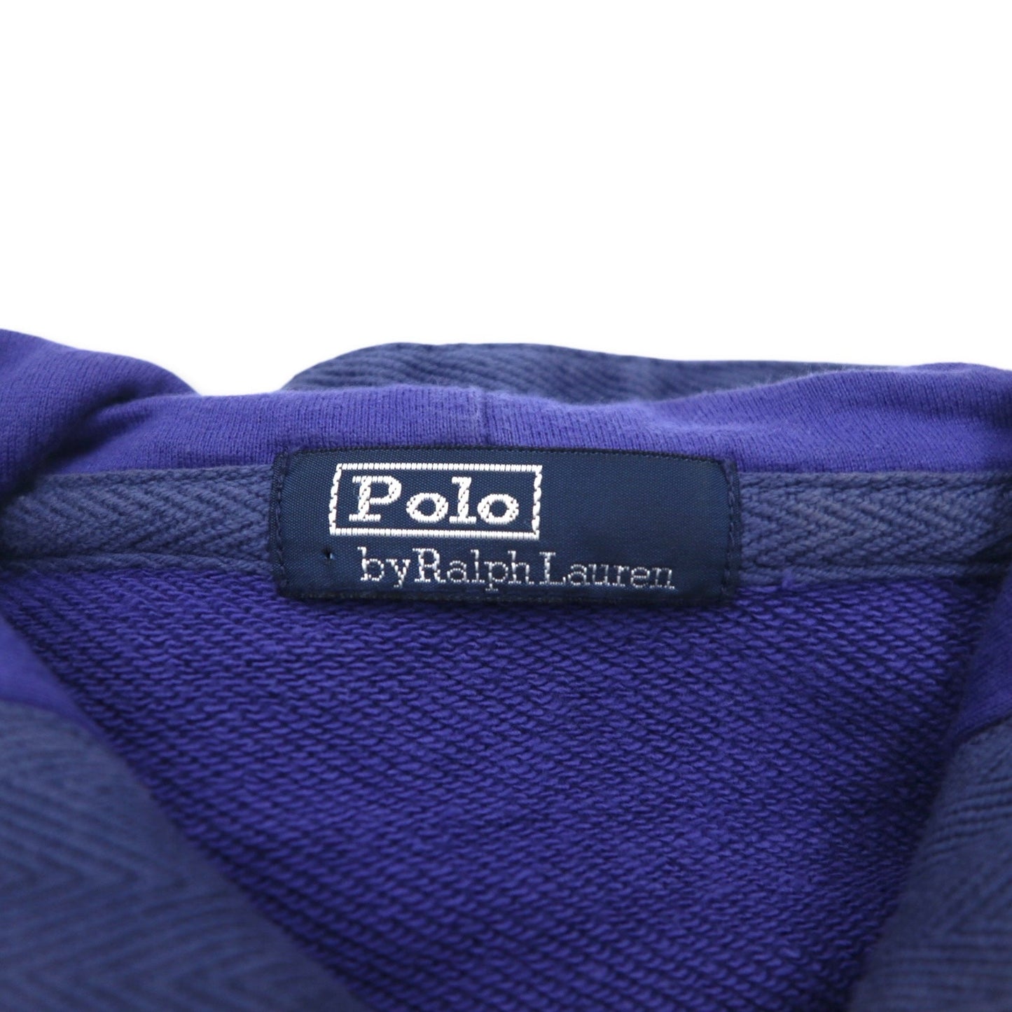 Polo by Ralph Lauren フルジップパーカー M ブルー コットン P.R.L.C 381 BLEECKER