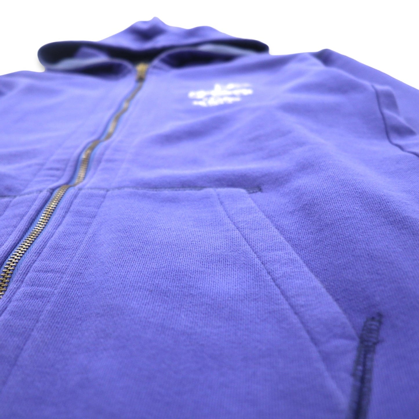 Polo by Ralph Lauren フルジップパーカー M ブルー コットン P.R.L.C 381 BLEECKER