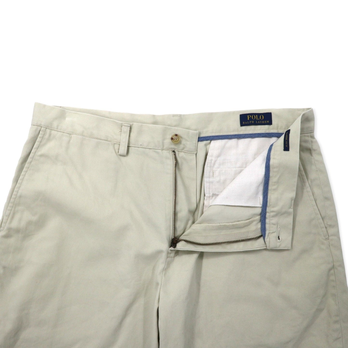 POLO RALPH LAUREN チノショーツ ハーフパンツ 34 ベージュ コットン