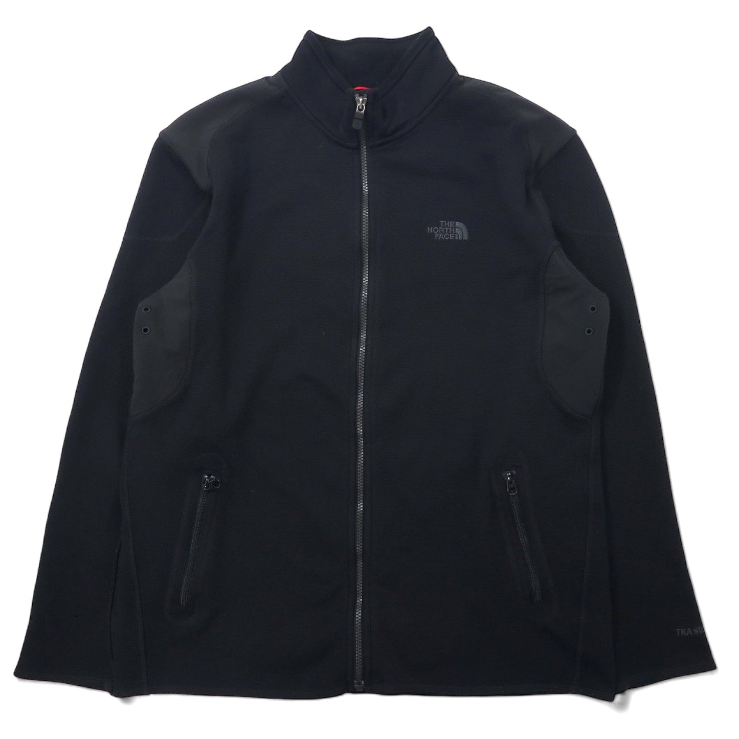 THE NORTH FACE ステルスジャケット ソフトシェルジャケット L ブラック ポリエステルフリースライナー US規格 TKA ステルス