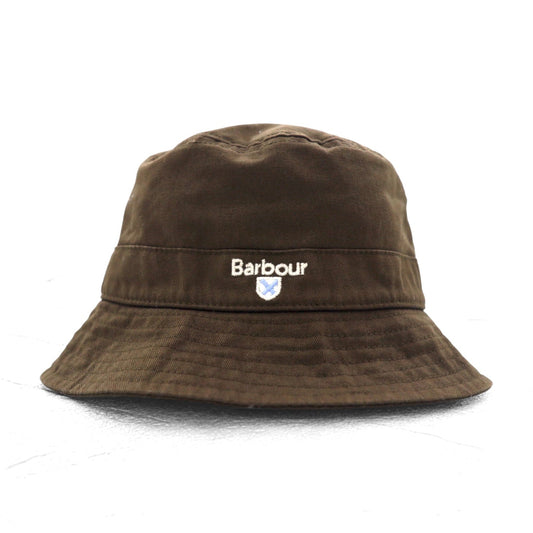 Barbour ブッシュハット バケットハット M カーキ コットン MHA0615OL51