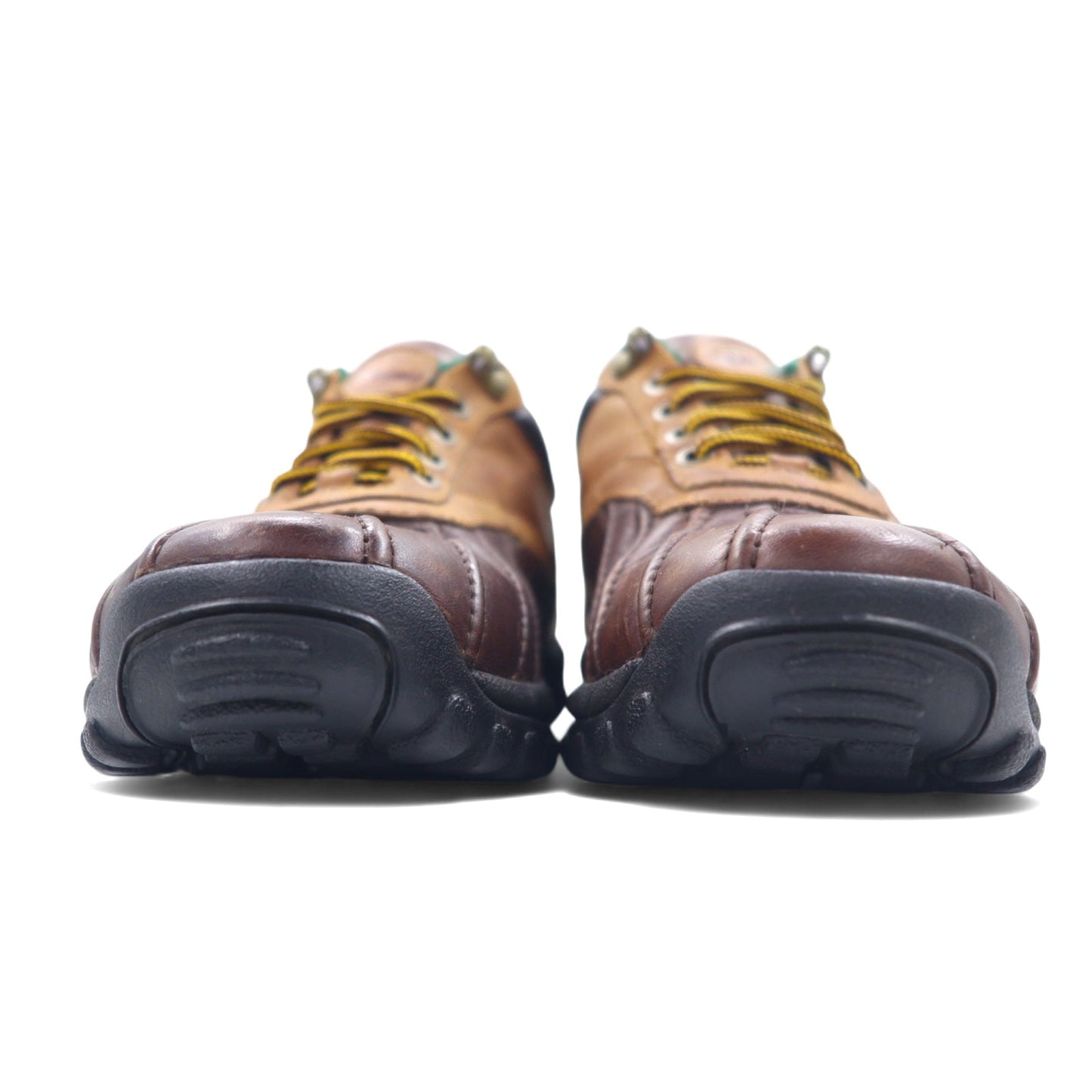 POLO SPORT RALPH LAUREN トレッキングシューズ ダックブーツ 25cm ブラウン レザー 防水