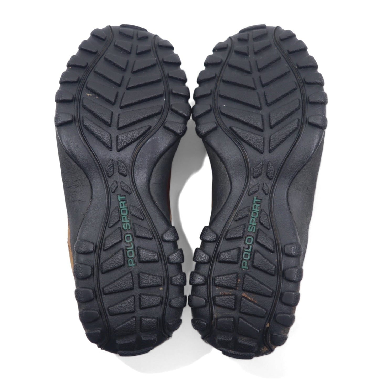 POLO SPORT RALPH LAUREN トレッキングシューズ ダックブーツ 25cm ブラウン レザー 防水