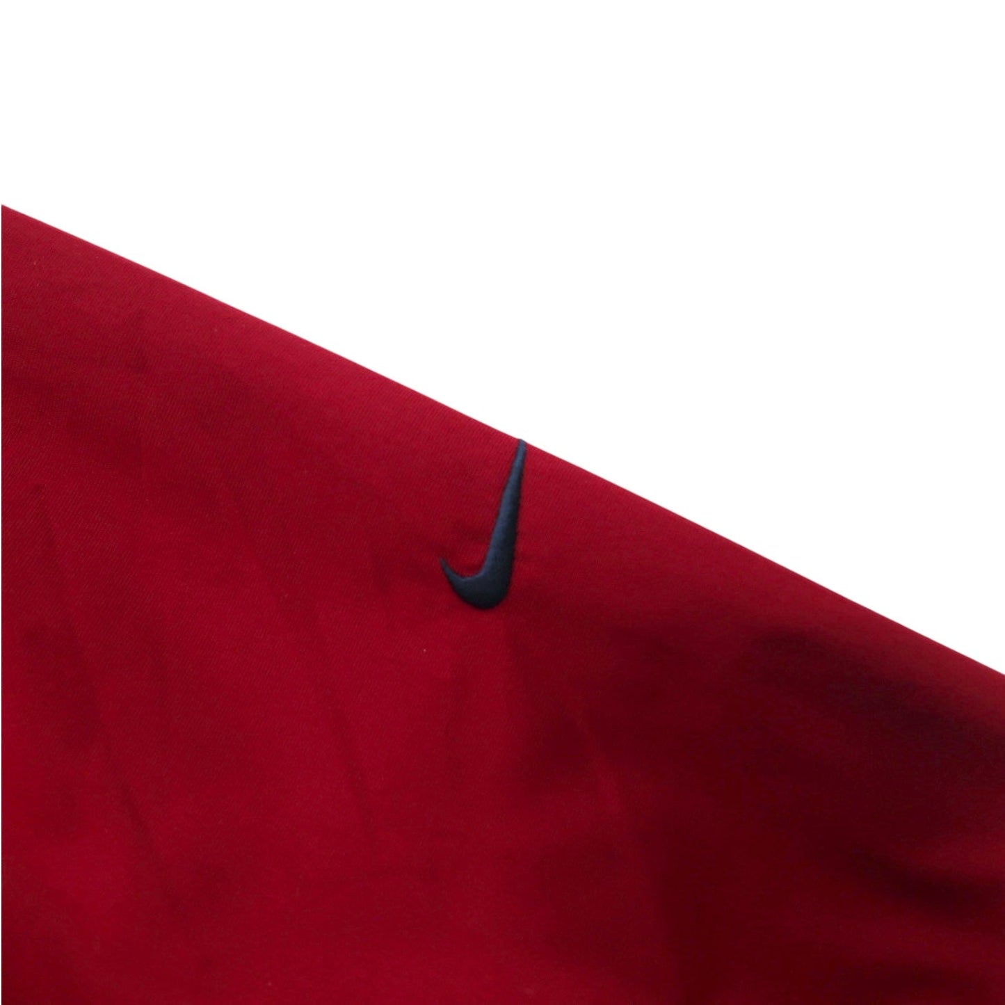 NIKE GOLF ハーフジップ トラックジャケット ジャージ L レッド フリースライナー THERMA FIT スウォッシュロゴ