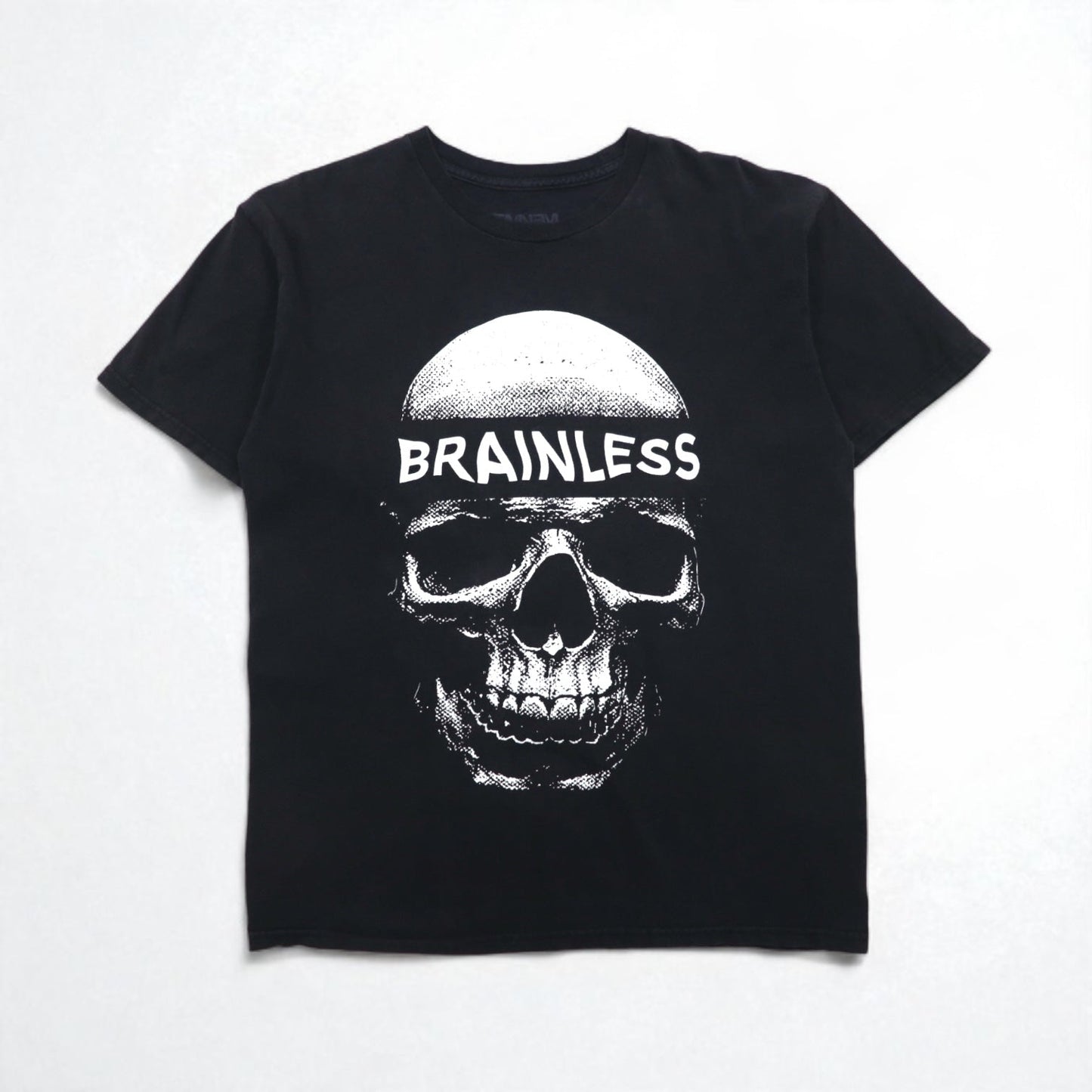 EMINEM エミネム BRAINLESS ヒップホップ Tシャツ L ブラック コットン スカル メキシコ製
