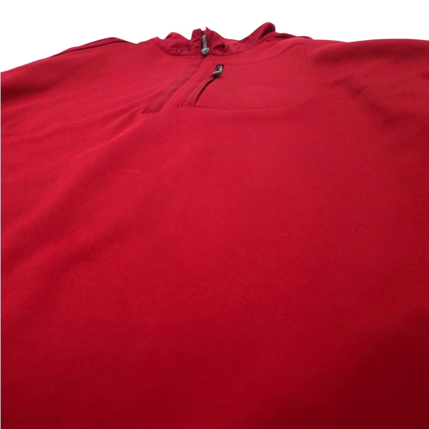 NIKE GOLF ハーフジップ トラックジャケット ジャージ L レッド フリースライナー THERMA FIT スウォッシュロゴ