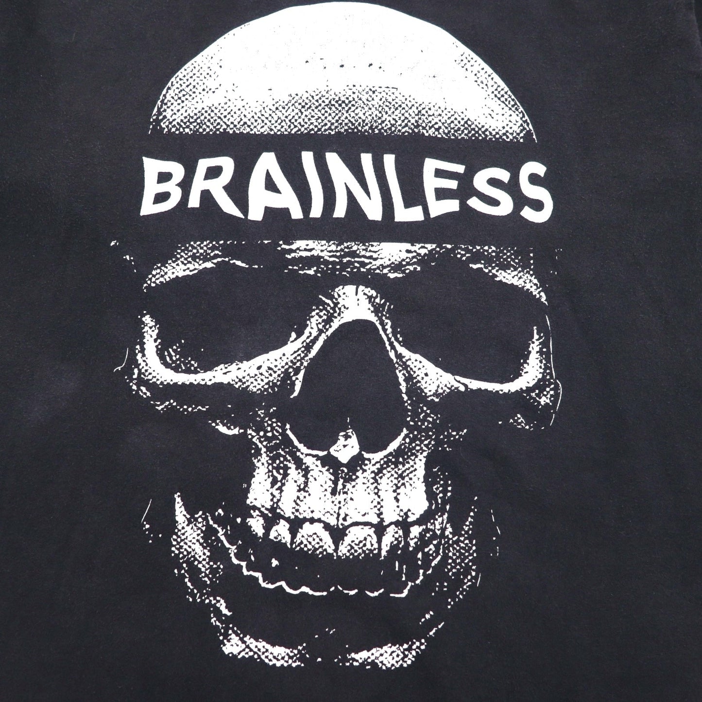 EMINEM エミネム BRAINLESS ヒップホップ Tシャツ L ブラック コットン スカル メキシコ製
