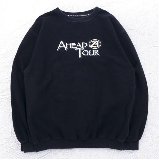Vintage 90s Canada Made Sweatshirt AHEAD AUTHENTICS カナダ製 90年代 スウェット XL ブラック