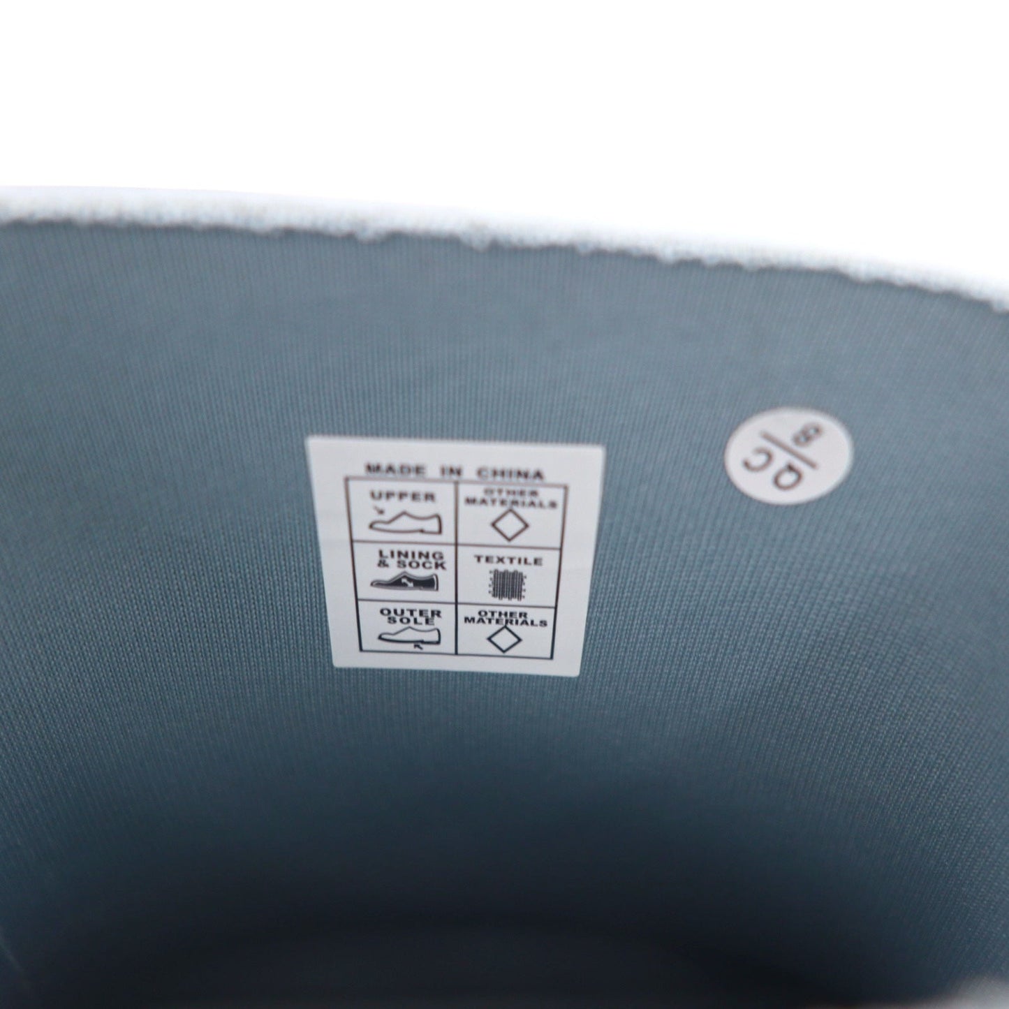 HUNTER リファインド ロー ヒール バイカー グロスデュオ REF LOW HEEL BIKER GLOSS DUO ラバーブーツ レインブーツ 25cm グレー WFS2037DUO