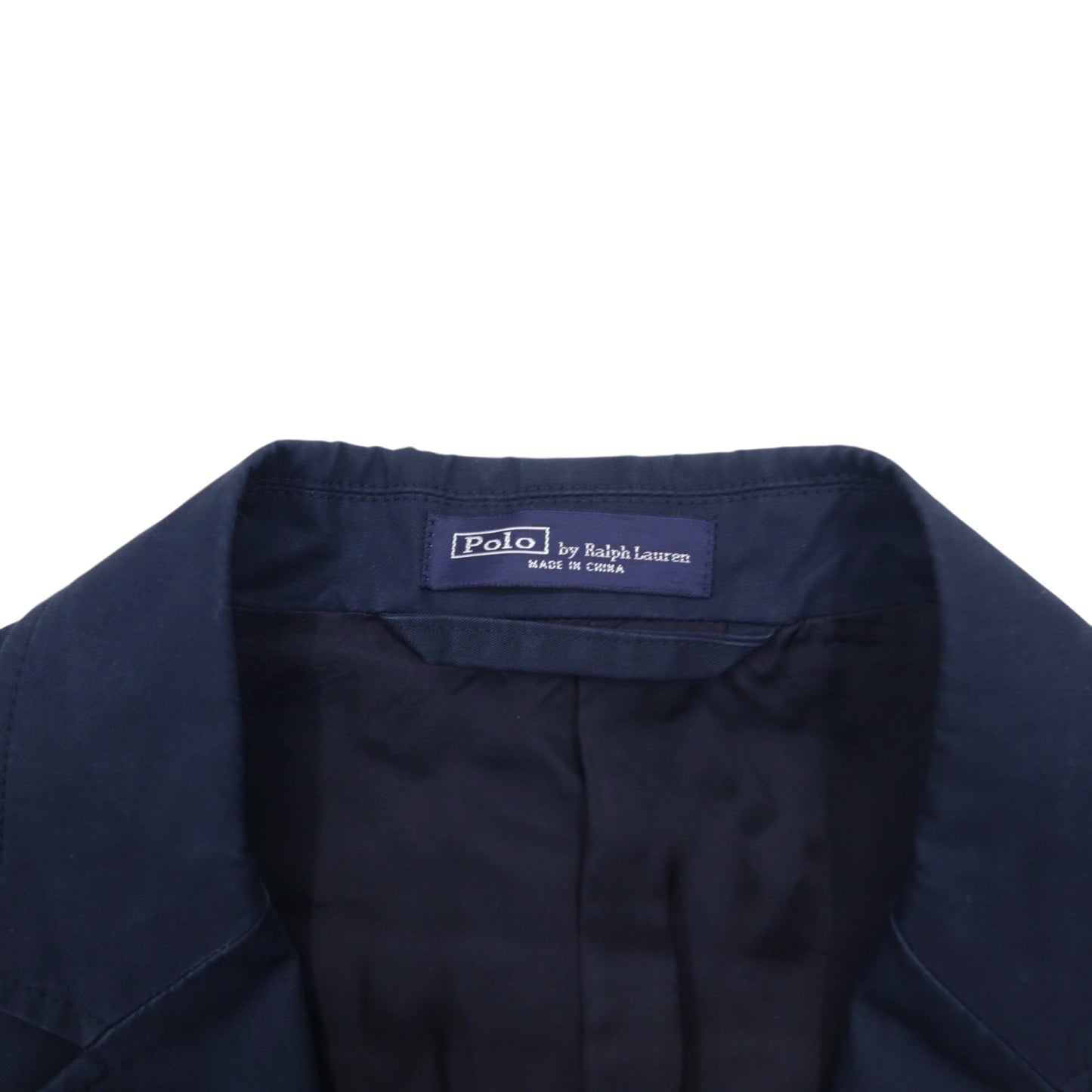 Polo by Ralph Lauren 3B テーラードジャケット L ネイビー コットン