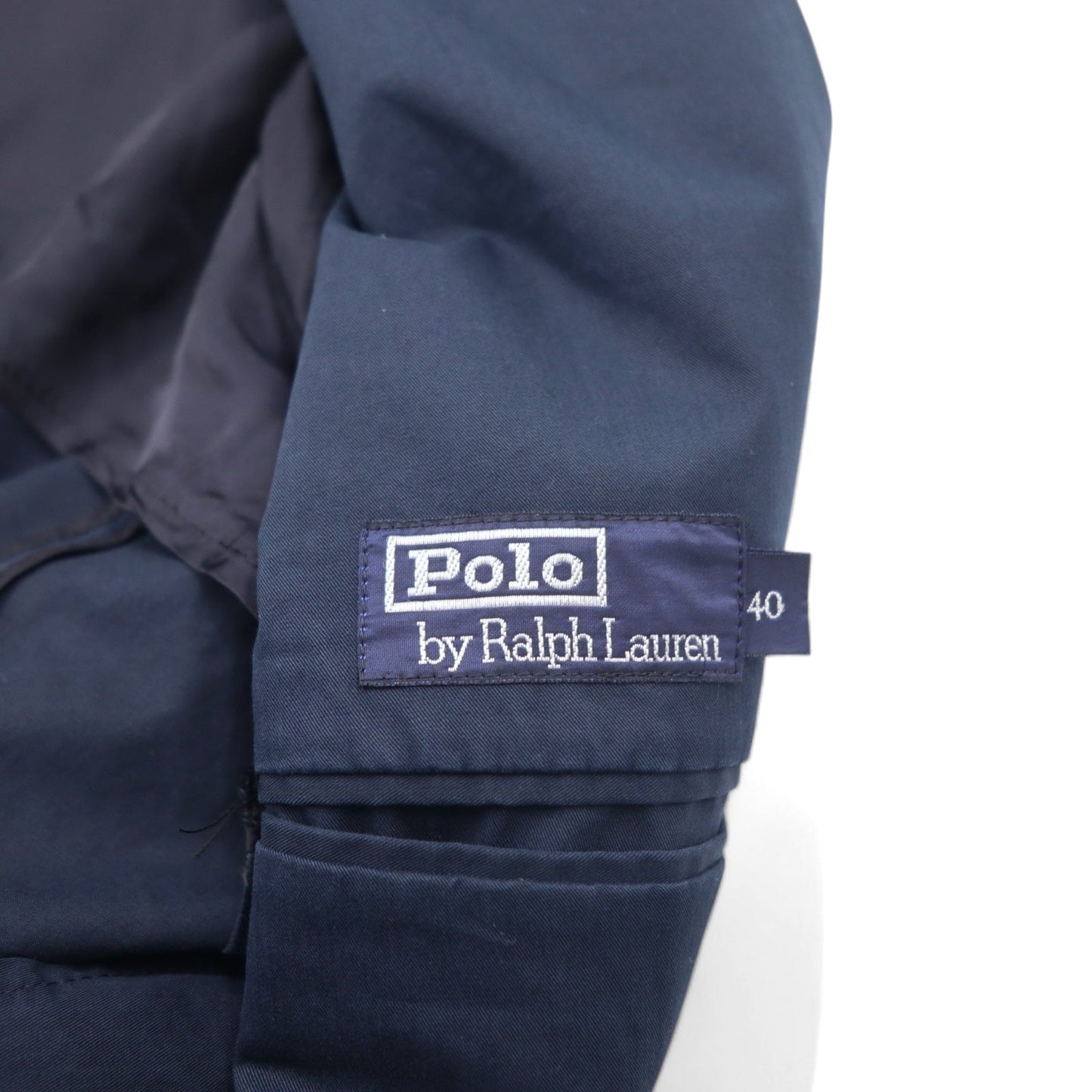 Polo by Ralph Lauren 3B テーラードジャケット L ネイビー コットン