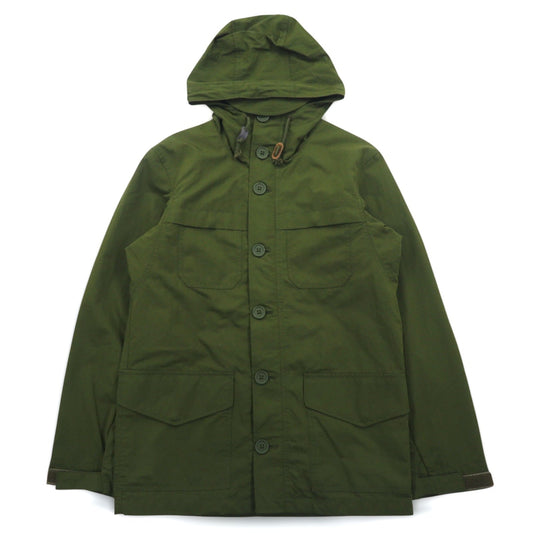 Levi's 60/40クロス マウンテンパーカー フィールドジャケット S カーキ ナイロン コットン HOODED FIELD JACKET RIFLE GREEN-MAND ORANGE 70382-0002