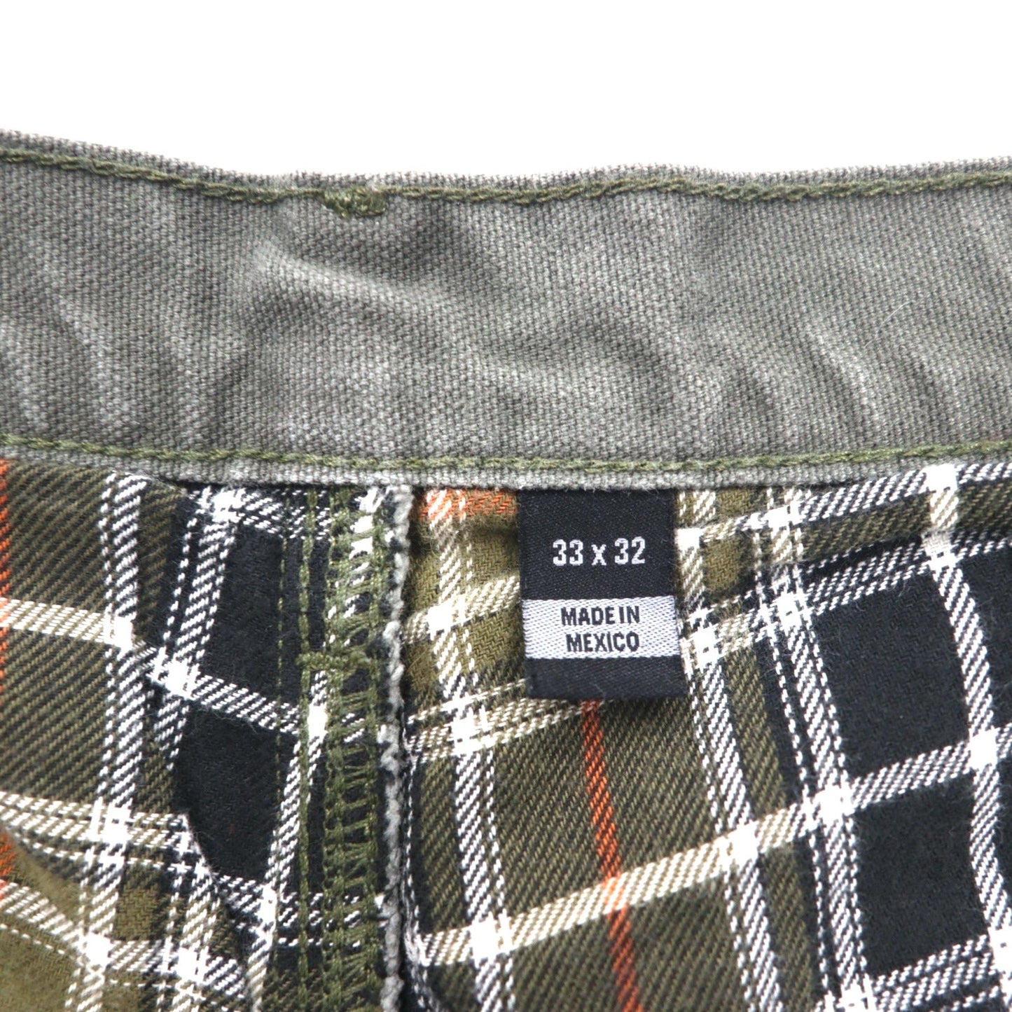 carhartt ルーズフィット ウォッシュドダック ユーティリティー ワークパンツ M カーキ LOOSE FIT B111 ペインターパンツ メキシコ製