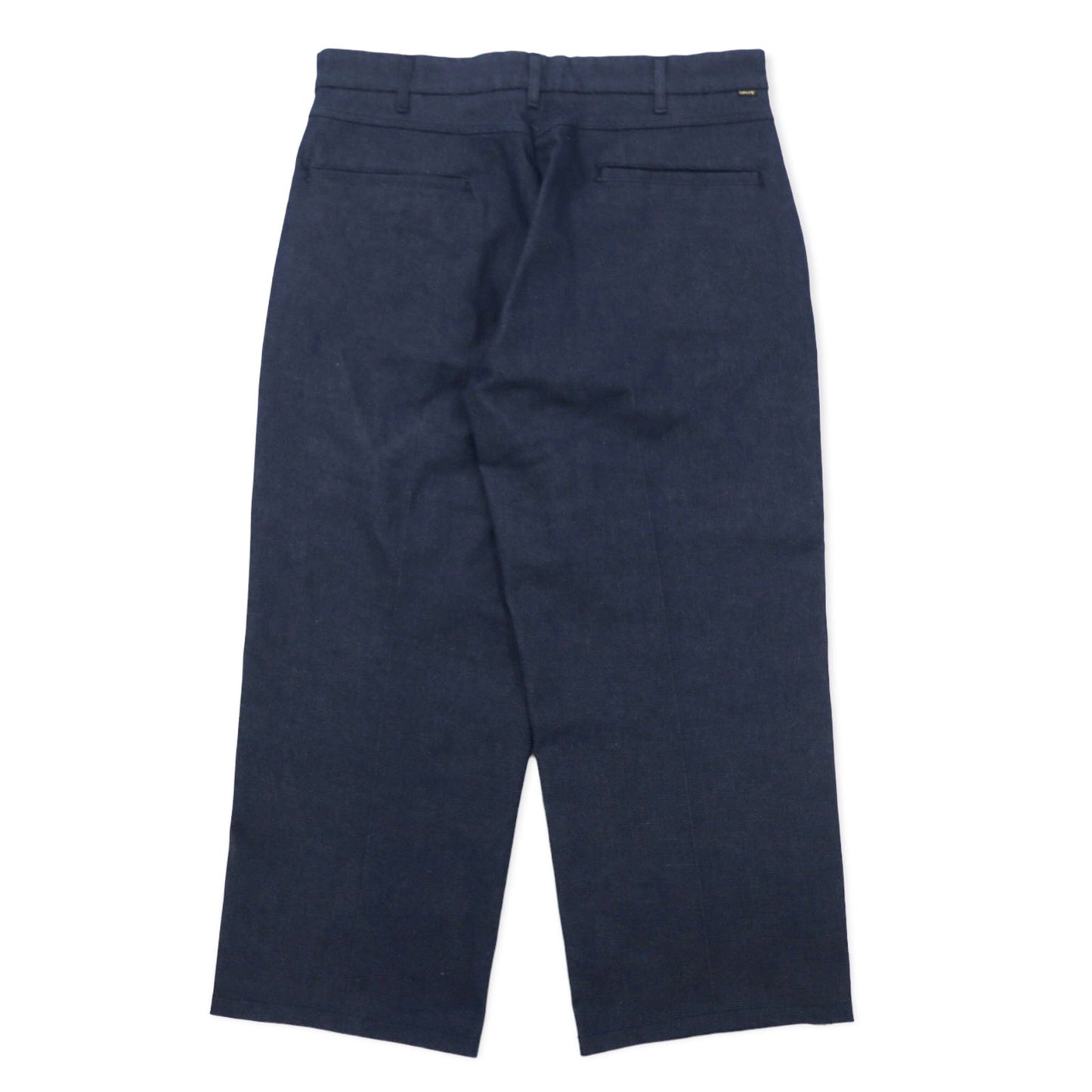 LEVI'S スタプレ クロップド ワイド レッグ チノ トラウザー パンツ 31 ブルー 濃紺 STA-PREST CROPPED WIDE LEG CHINO 47873-0002