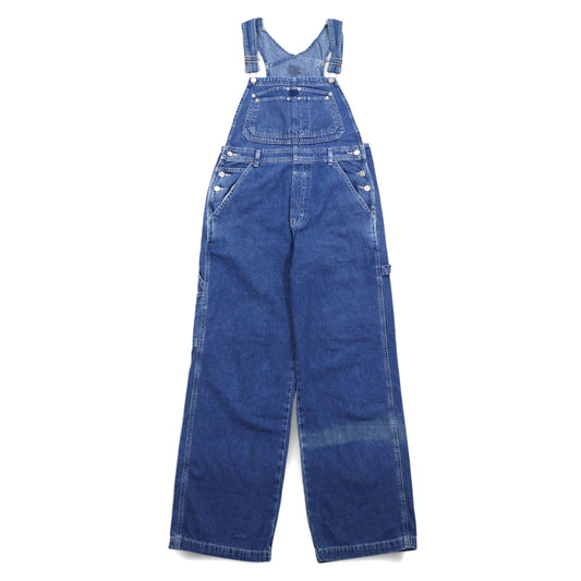 Calvin Klein 90年代 デニム ペインター オーバーオール L インディゴ ブルー コットン