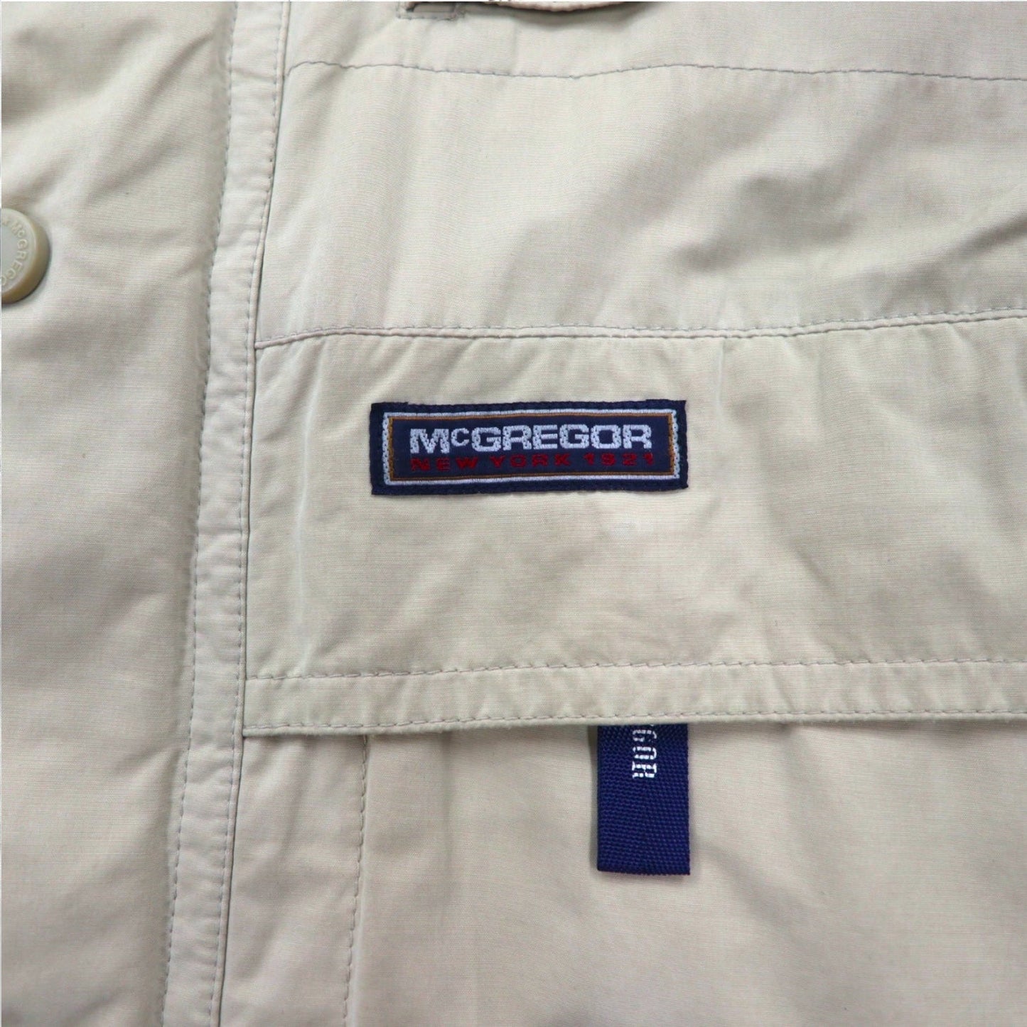 McGREGOR 90年代 マウンテンパーカー M ベージュ ドローコード フード着脱式