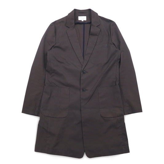 adam et Rope チェスターコート ショップコート L グレー コットン GMO-001-0302