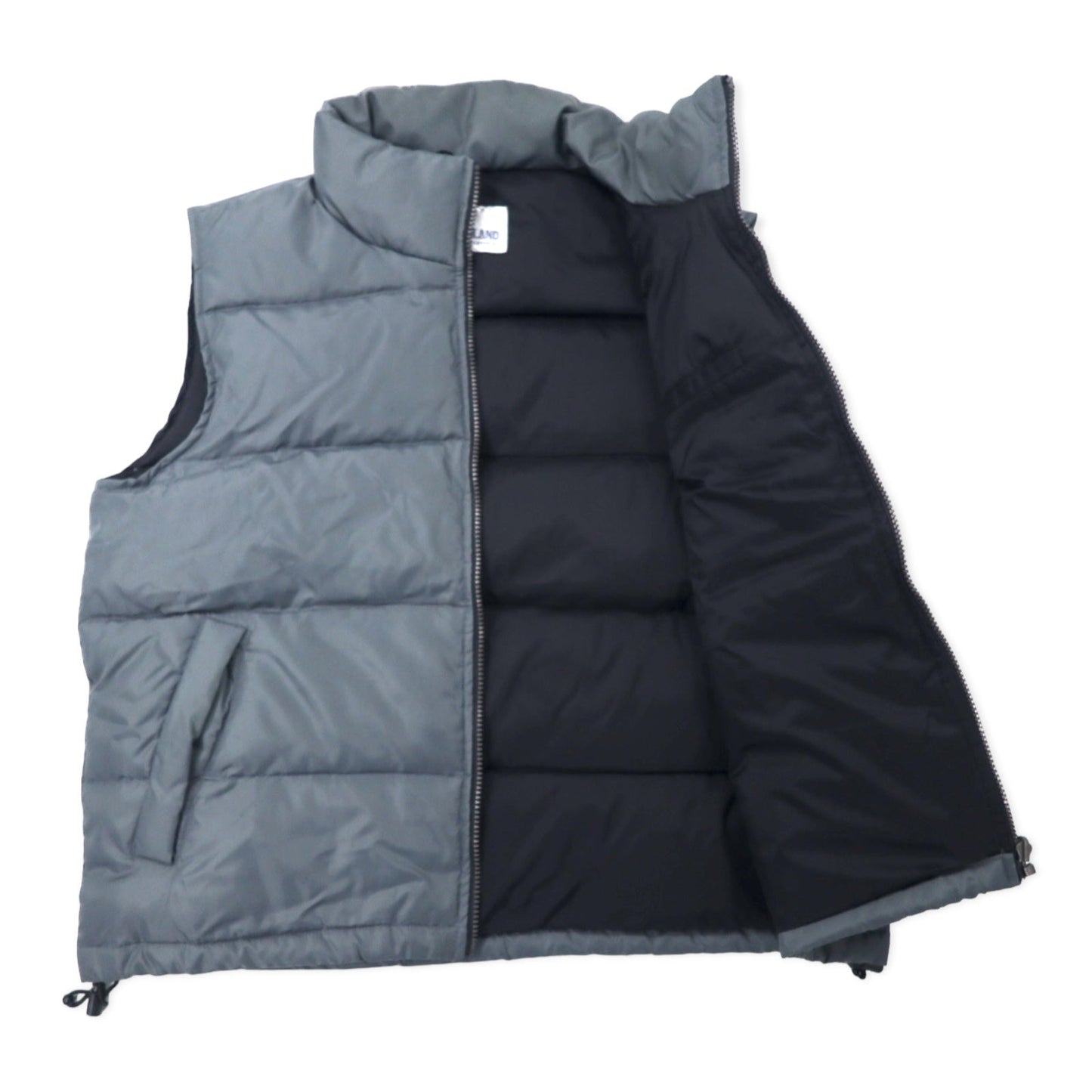 LIVING ISLAND スタンドカラーインサレーションベスト L グレー ポリエステル