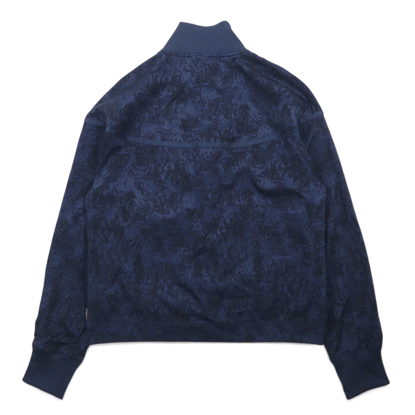 NIKE NSW トラックジャケット ジャージ S ネイビー 総柄 ポリエステル ロゴ刺繍 Jacquard 940250-475