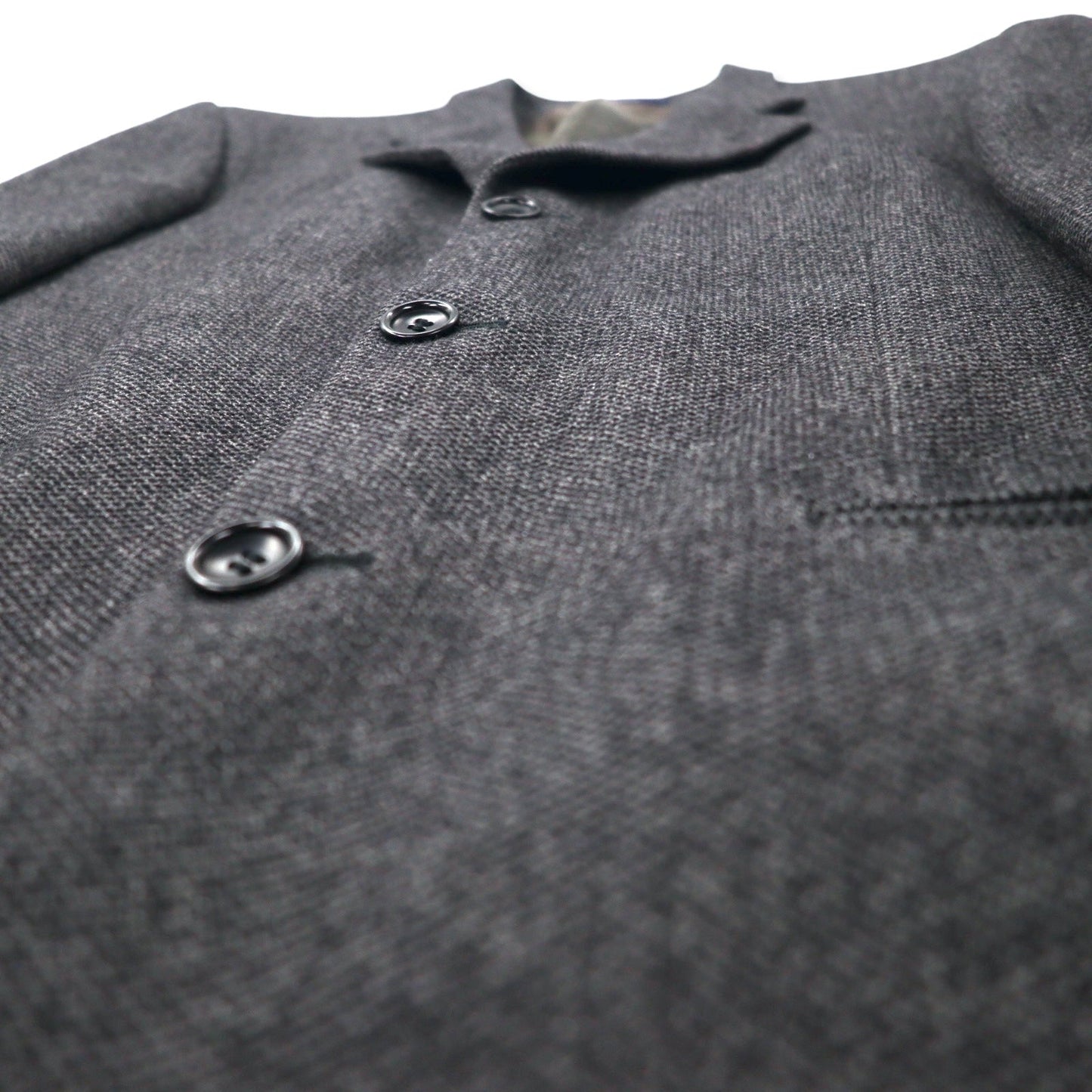 KENZO HOMME オールド カシミヤ 3B テーラードジャケット 50 グレー ウール